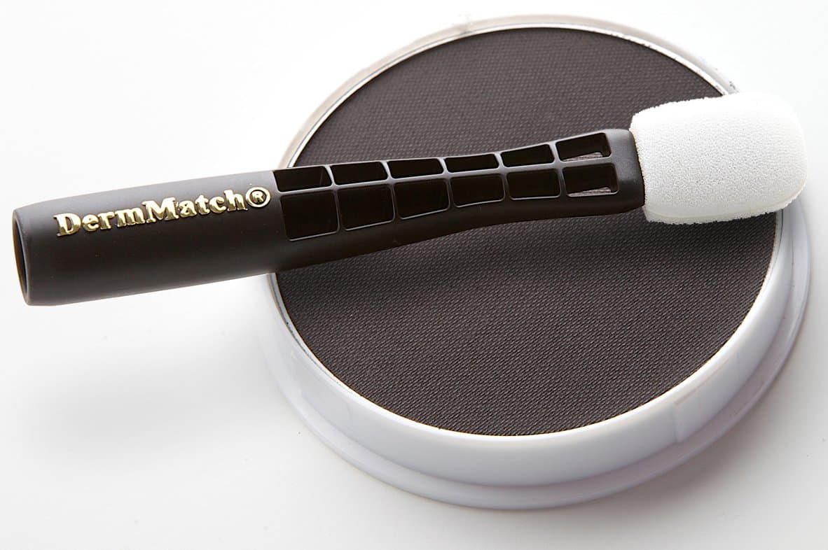 DermMatch: Thickest Looking Hair On Earth. The Better Hair Loss Concealer For Men & Women (Black)