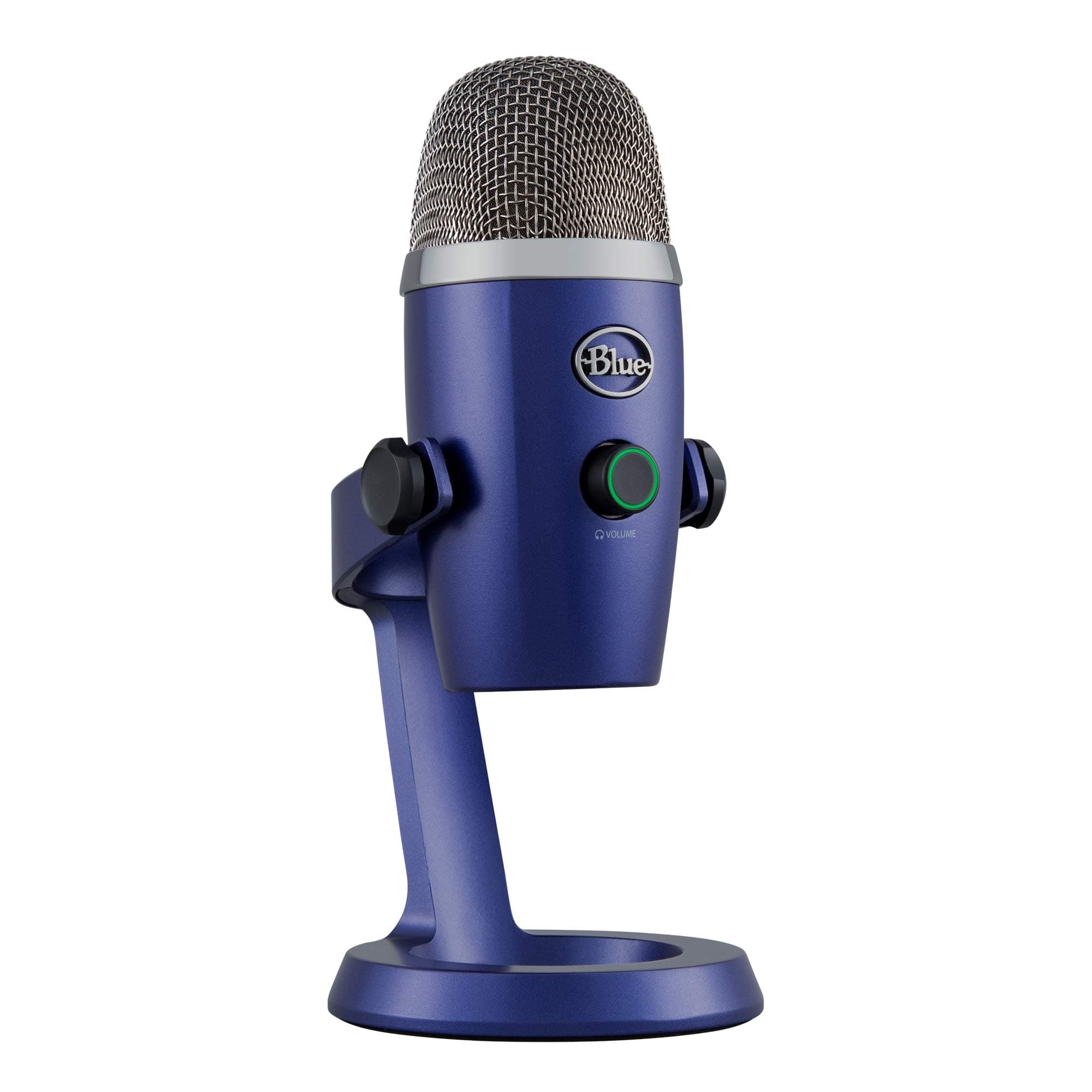 Logitech for Creators Blue Yeti Nano USB Microphone for PC, Podcast, Gaming, Streaming, Studio, Computer Mic -Vivid Blue