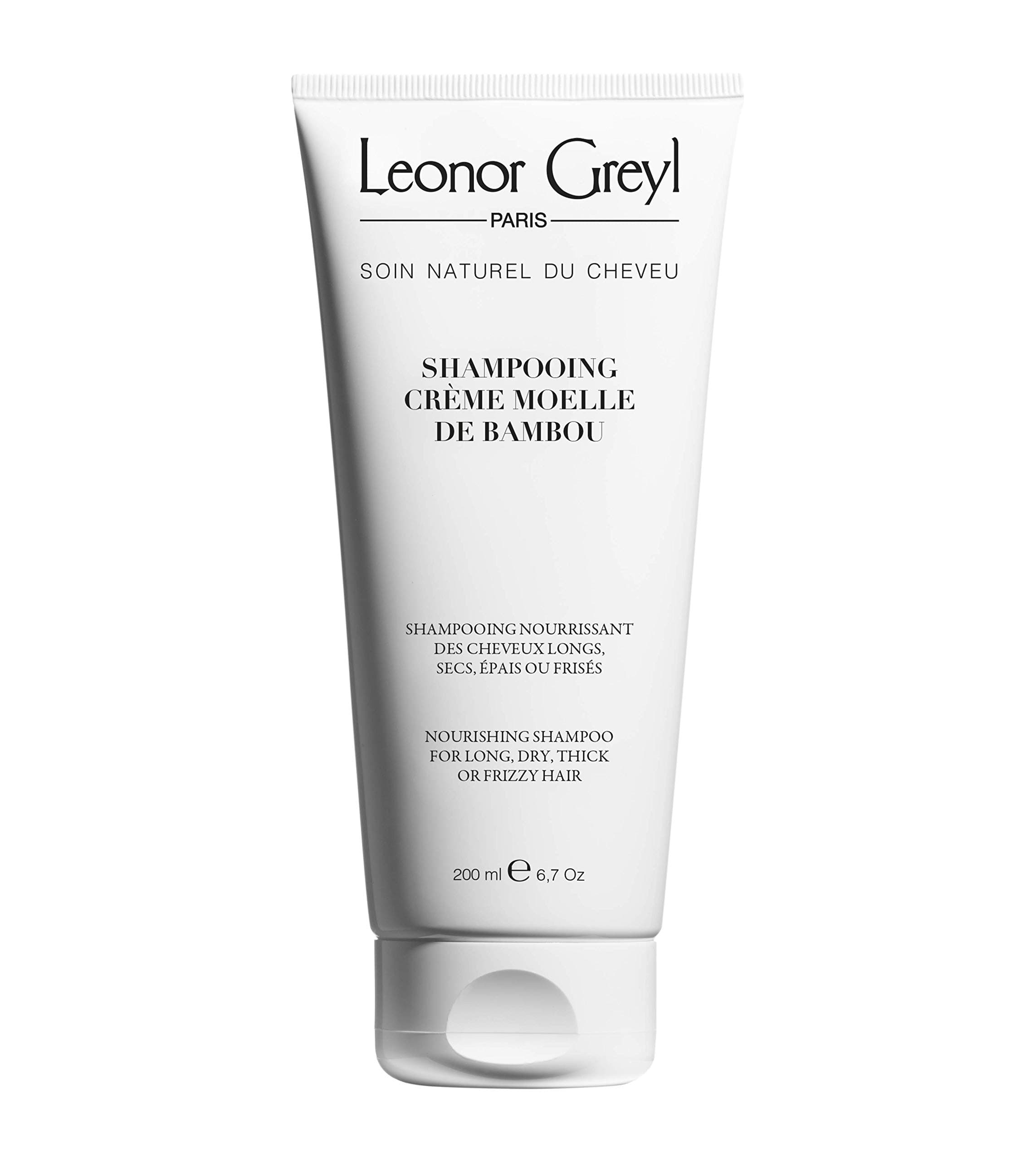 Leonor Greyl Paris Shampooing Crème Moelle de Bambou - Hydrating Shampoo for Dry, Frizzy Hair, 6.7 Fl. oz