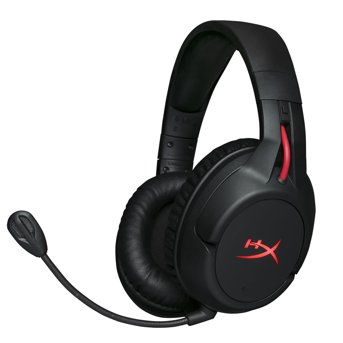 HyperX Cloud Flight - Wireless Gaming Headset, Long Lasting Battery up to 30 Hours, Detachable Noise Cancelling Microphone, Red LED Light, Comforta...