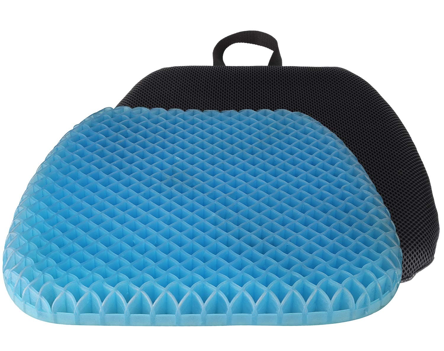 FOMI Thick Premium All Gel Orthopedic Seat Cushion | (16.5" x 18") | Large Comfortable Pad for Car, Office Chair, Wheelchair, or Home | Pre...