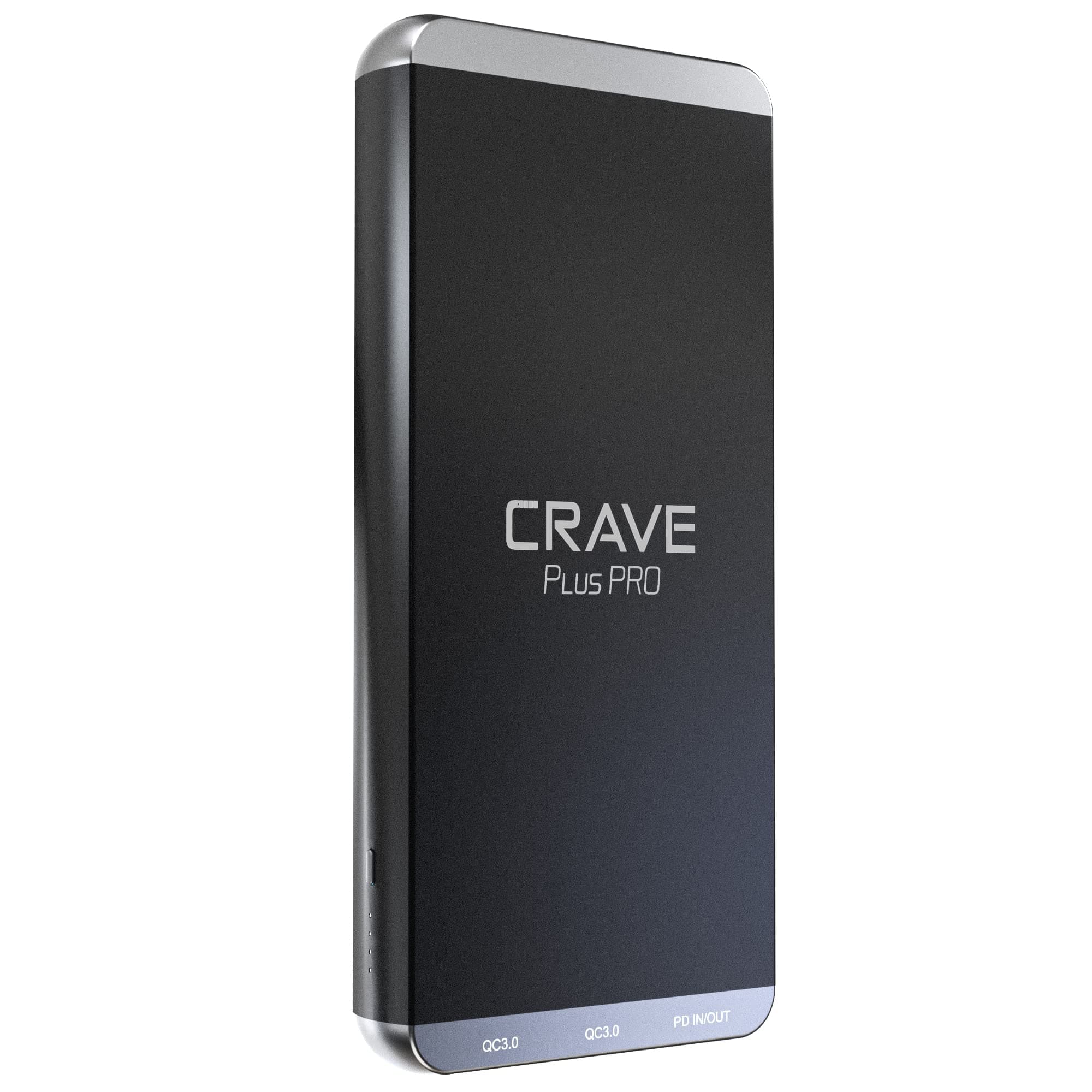 PD Power Bank, Crave Plus PRO Aluminum Portable Charger with 20000mAh [Quick Charge QC3.0 Dual Ports + Power Delivery PD Type C 45W] External Batte...