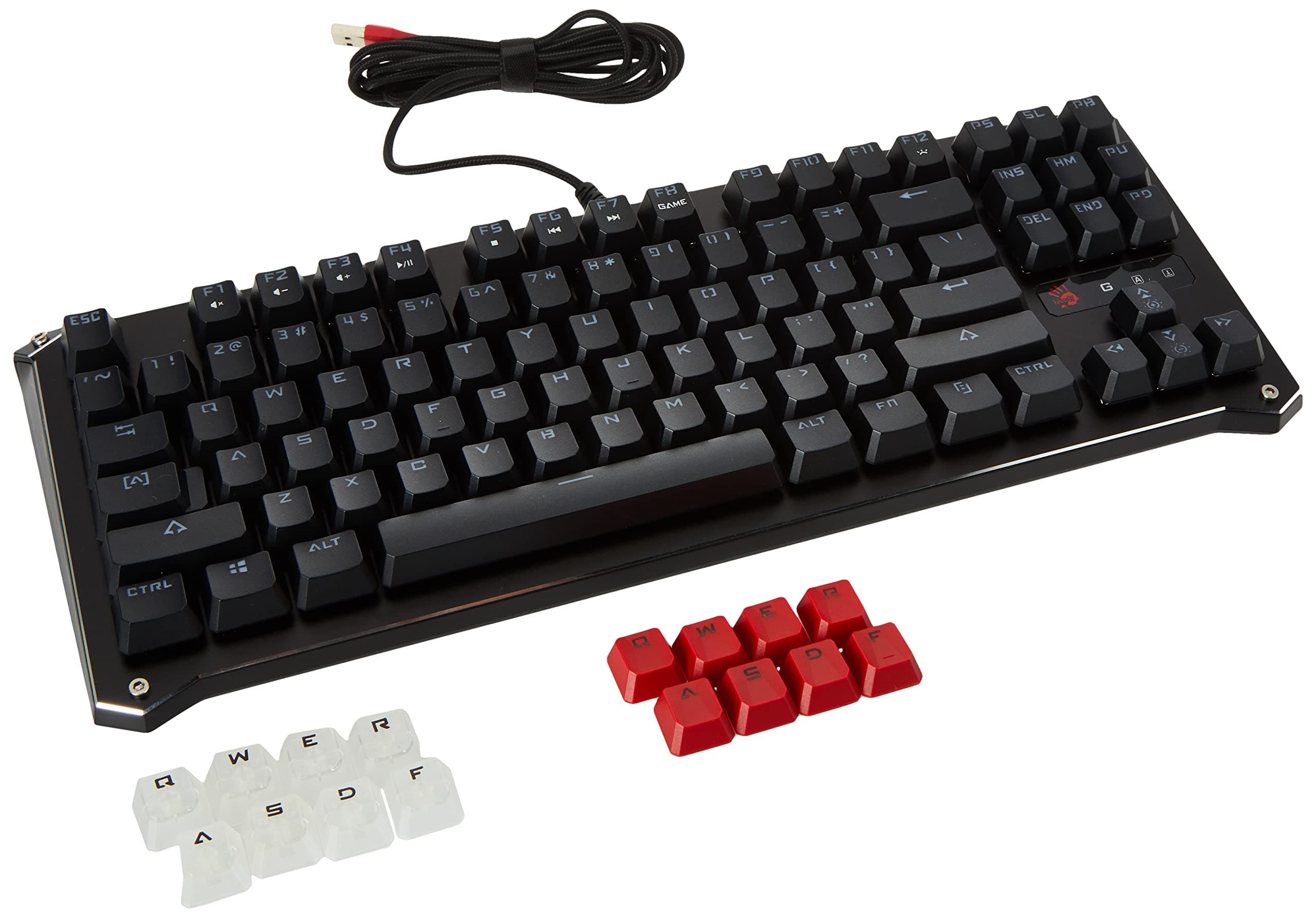 B930 TKL Tenkeyless Optical Switch Gaming Keyboard by Bloody Gaming | Fastest Keyboard Switches in Gaming |Ultra-Compact Form Factor | RGB LED Back...
