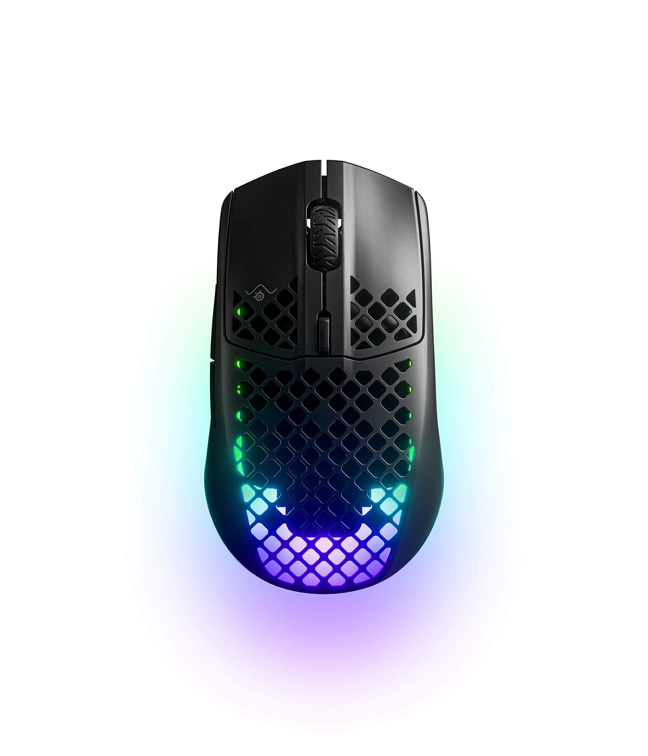 SteelSeries Aerox 3 Wireless - Super Light Gaming Mouse - 18,000 CPI TrueMove Air Optical Sensor - Ultra-lightweight Water Resistant Design - 200 H...