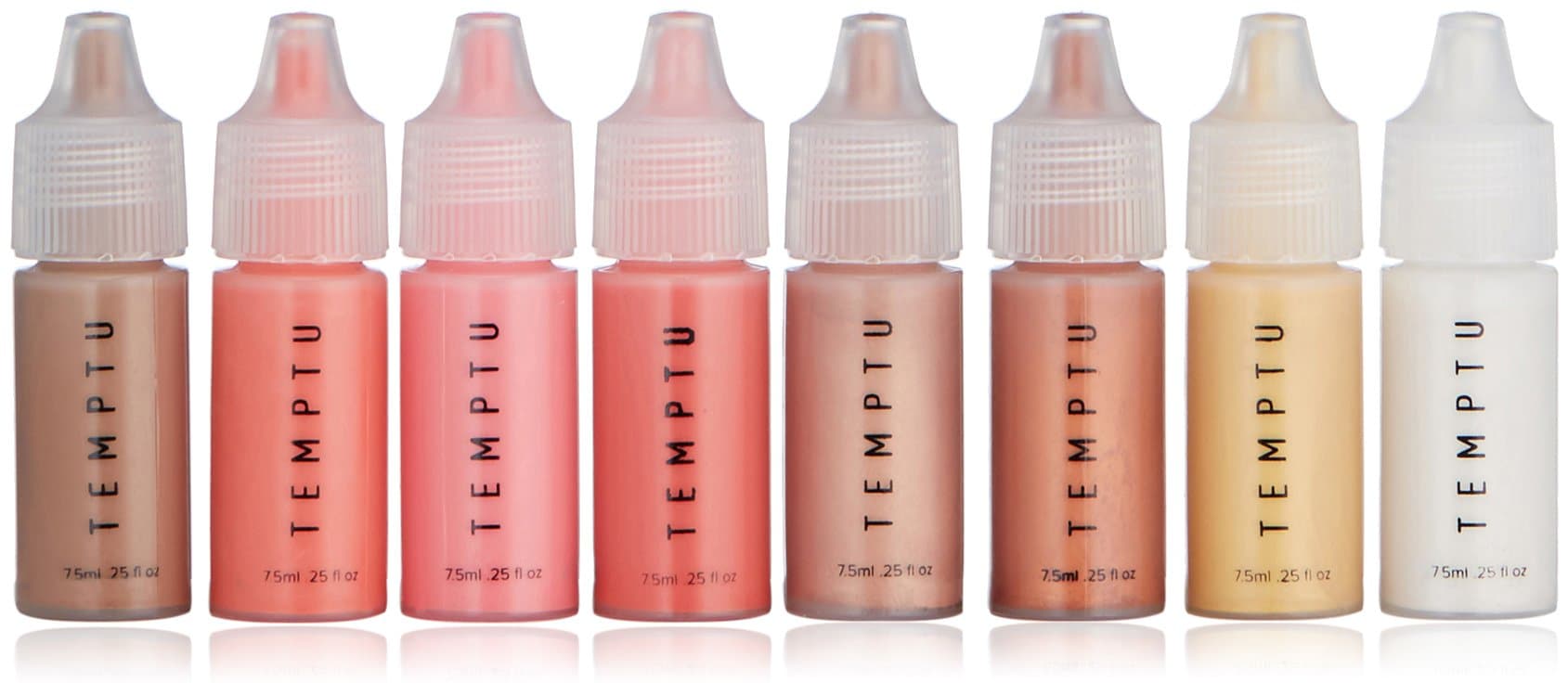 TEMPTU S/B Silicone-Based Airbrush Highlighter Starter Set: Long-Lasting, Layerable, Light-Reflecting Shimmer Natural-Looking Luminosity Weightless...