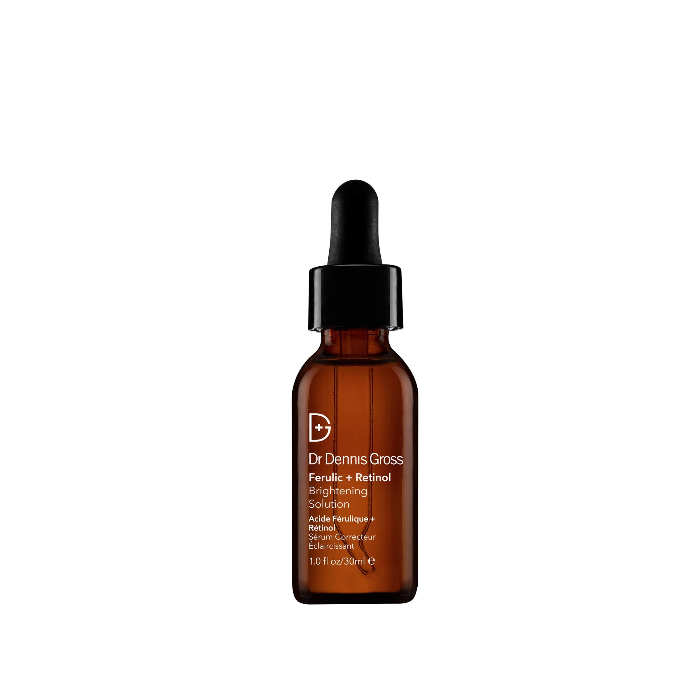 Dr. Dennis Gross Ferulic + Retinol Brightening Solution: for Fine Lines, Rough Texture, and Uneven Tone, 1.0 fl oz