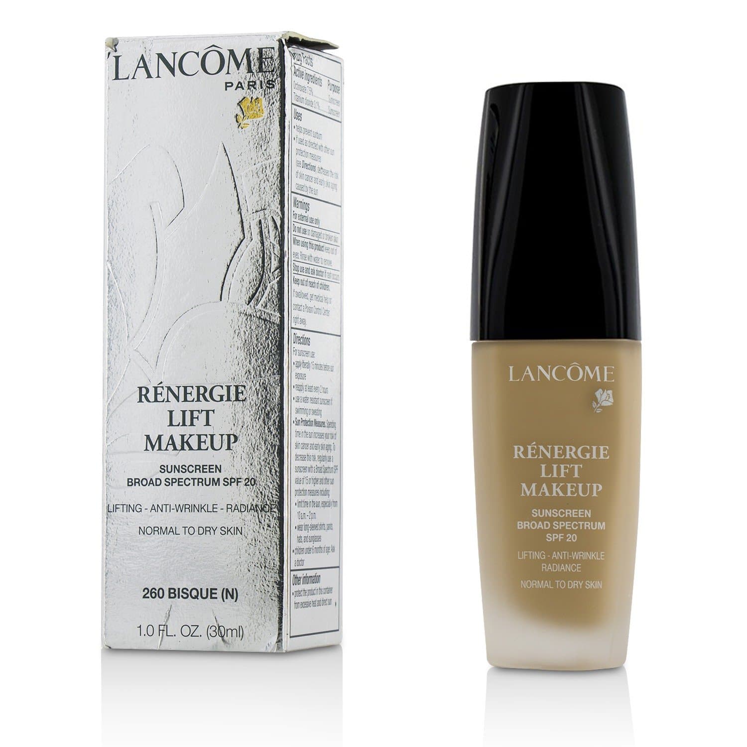 Lancome/renergie Lift Makeup Broad Spectrum SPF 20 - Bisque (n) 260 1.0 Oz 1.0 Oz Foundation 1.0 OZ