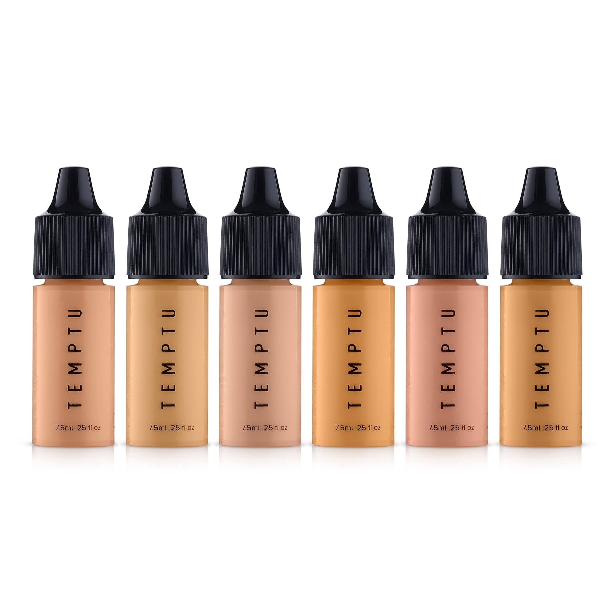 TEMPTU Perfect Canvas Airbrush Foundation: Anti-Aging, Long-Wear Makeup, Buildable Coverage For Hydrated And Healthy Skin Semi Matte, Natural Finis...