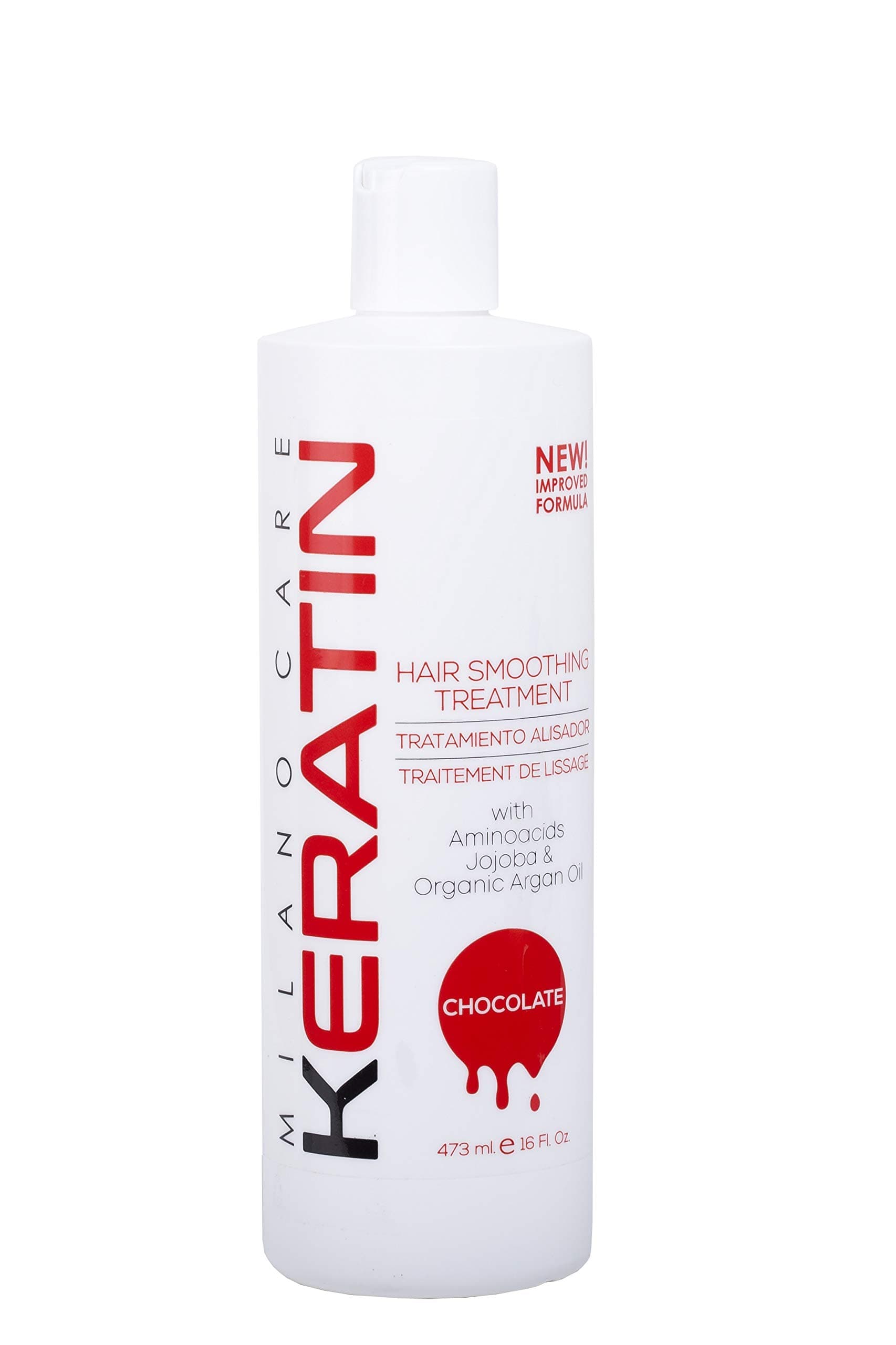 Milano Care Keratin Hair Smoothing Treatment – Keratin Hair Mask Treatment for Smooth, Silky Hair – Professional Salon Keratin, Jojoba Oil and Amin...
