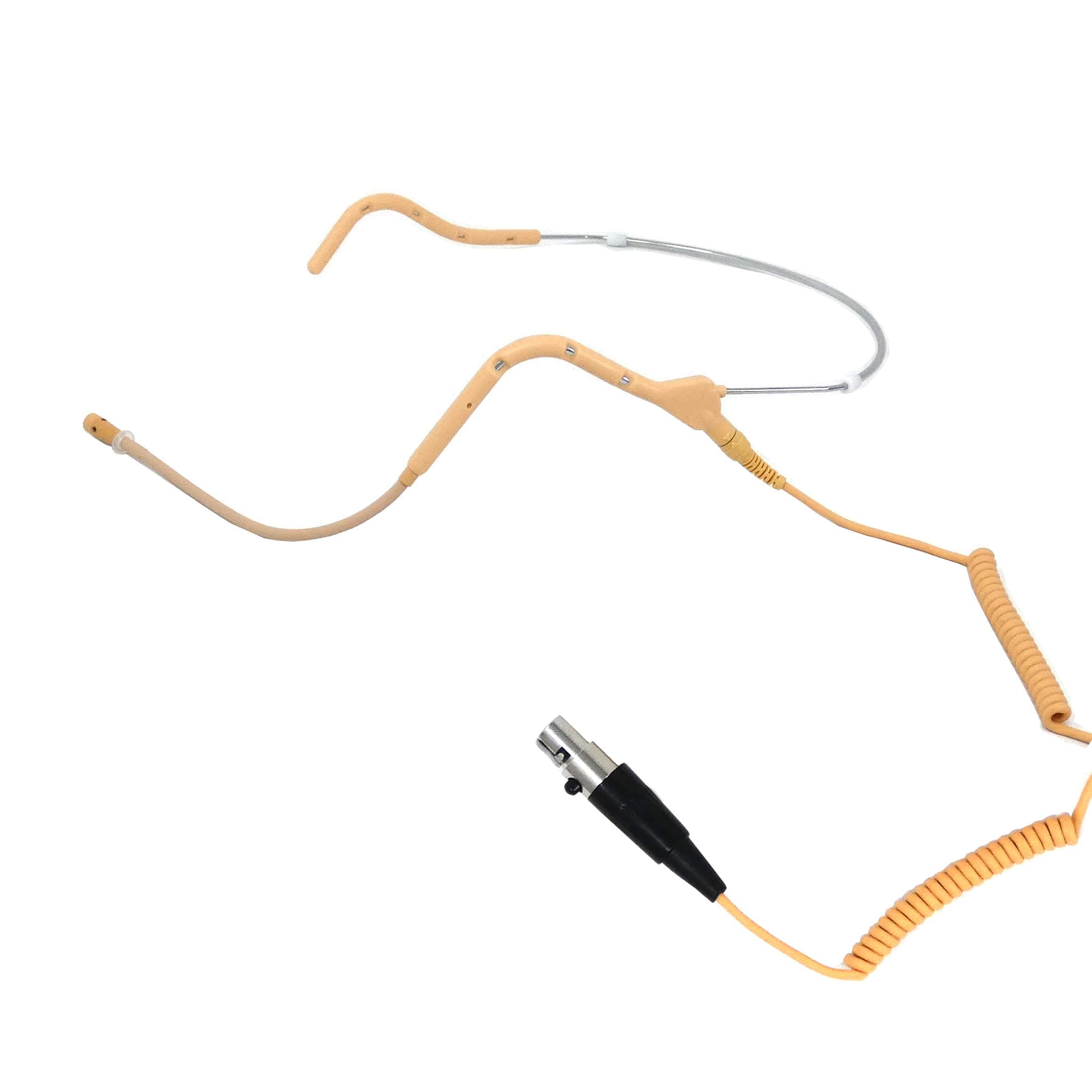 U-Voice UVG20 Tan Color Headset Microphone with Straight Detachable Cable for AKG (Straight Cable)
