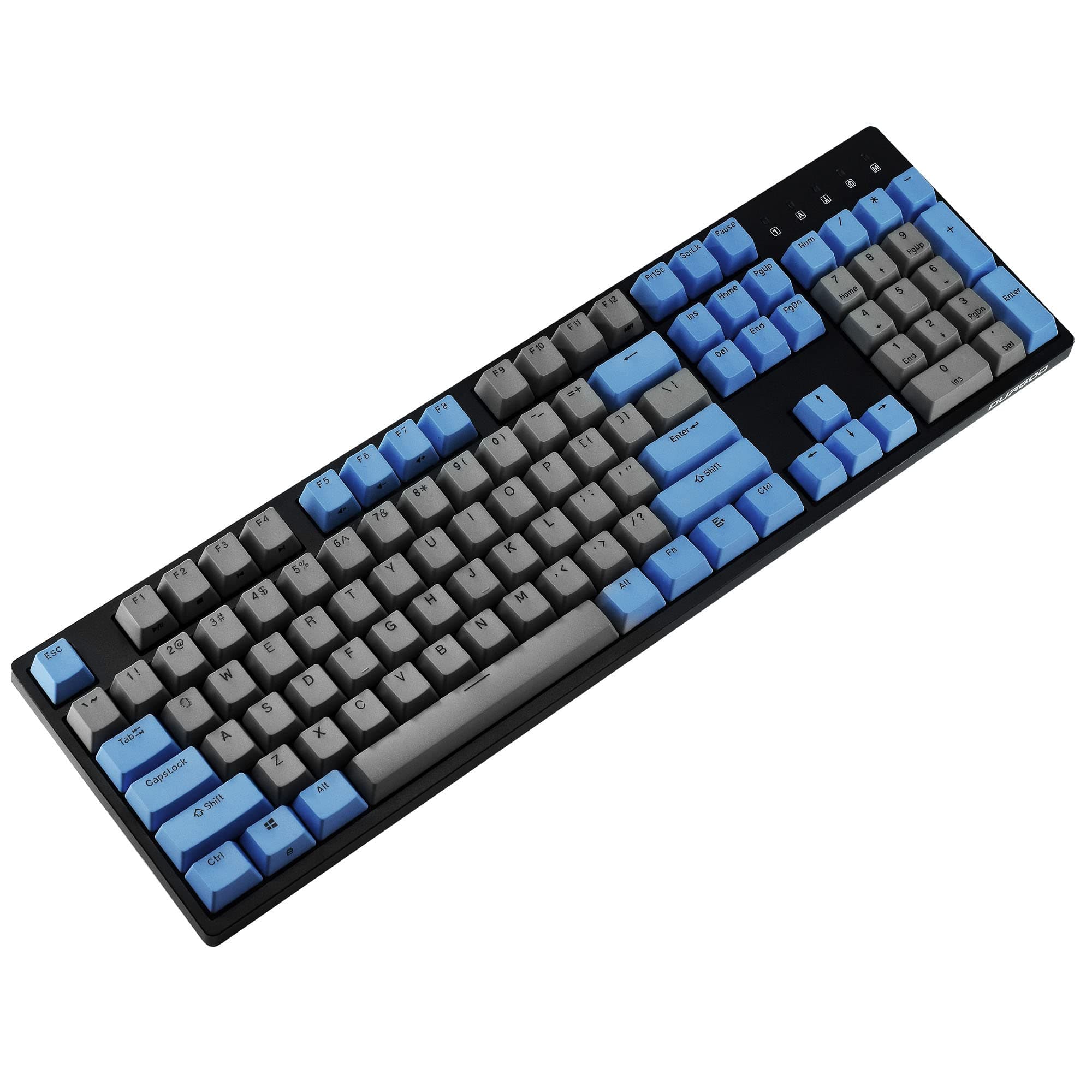 Durgod Taurus K310 Big Mechanical Gaming Keyboard - 104 Keys - Double Shot PBT - NKRO - USB Type C (Cherry Red,Black,ANSI/US)