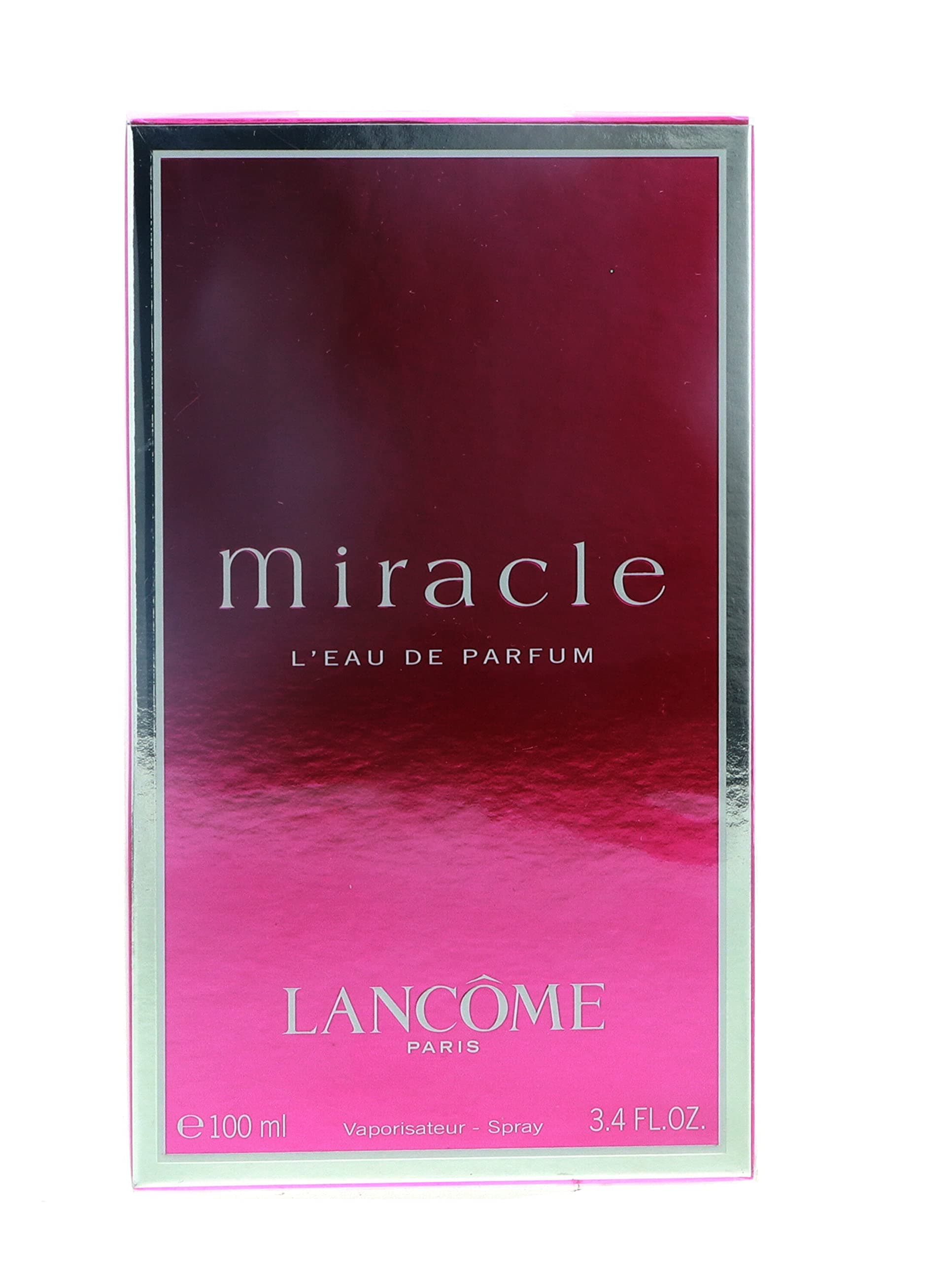 Lancome Paris Miracle Eau de Parfum Spray, 3.4 oz