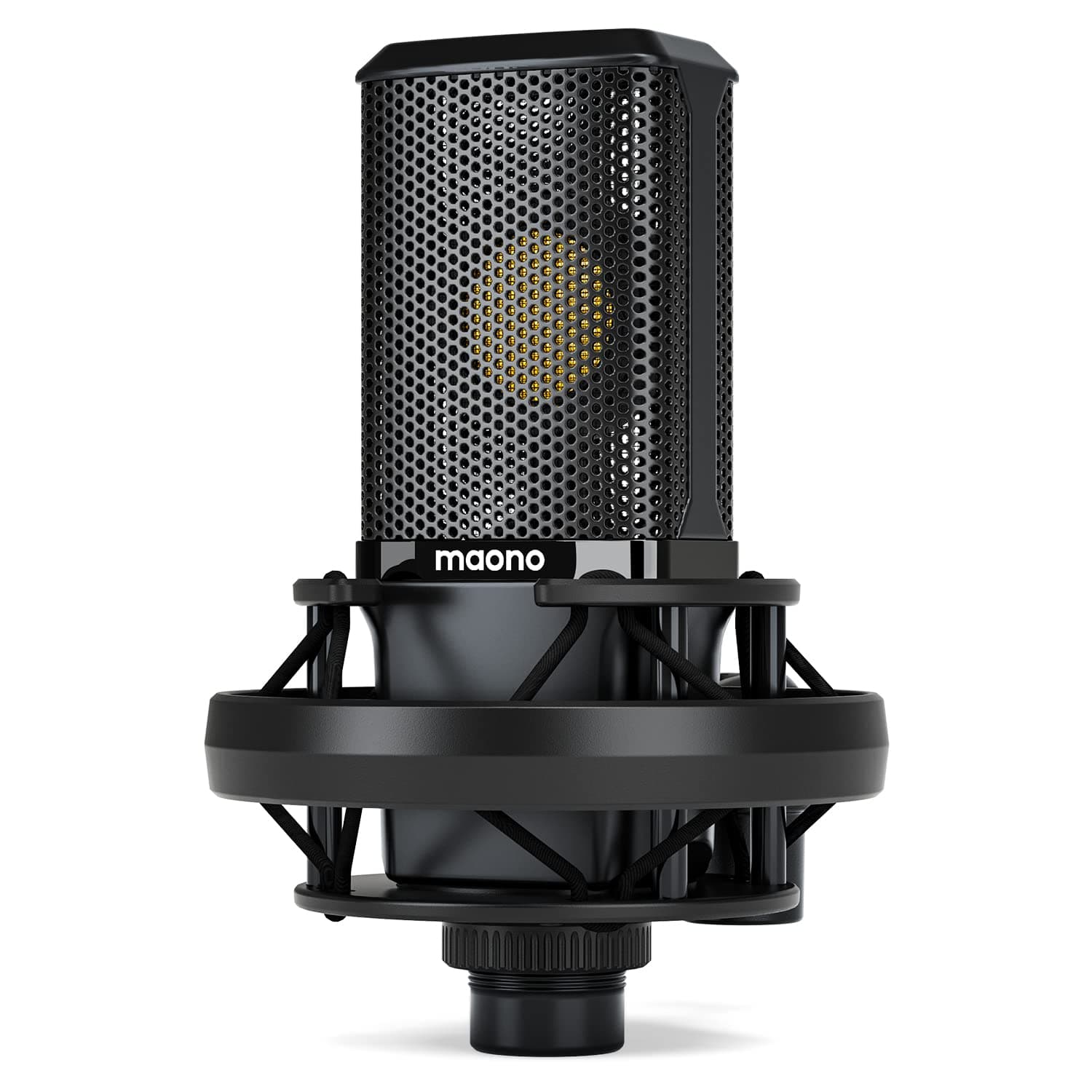 XLR Condenser Microphone with 34mm Large Diaphragm, MAONO Professional Cardioid Studio Mic for Podcasting, Recording, Streaming, Vocals, Voice Over...