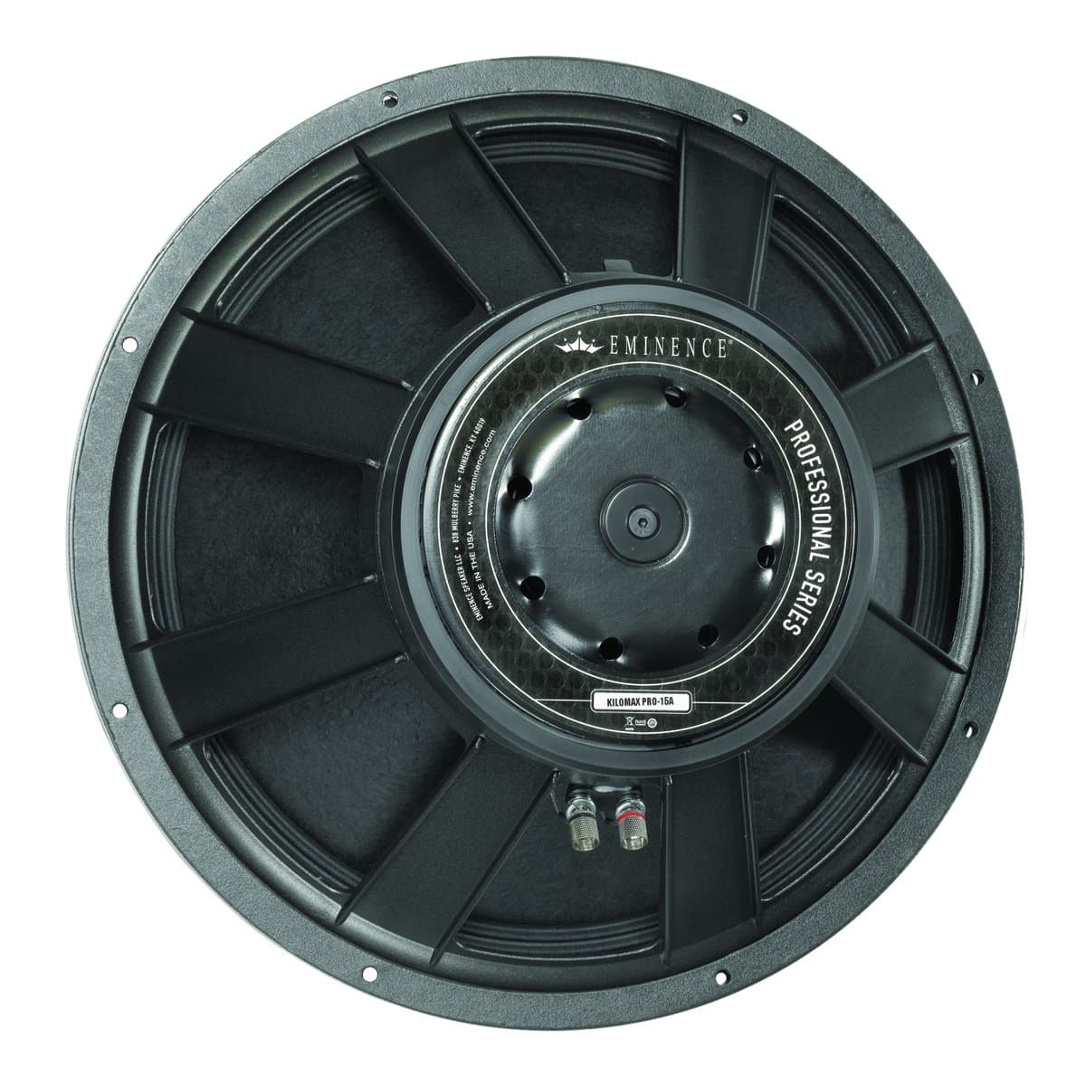 Eminence Professional Series Kilomax Pro 15A 15" Pro Audio Speaker, 1250 Watts at 8 Ohms