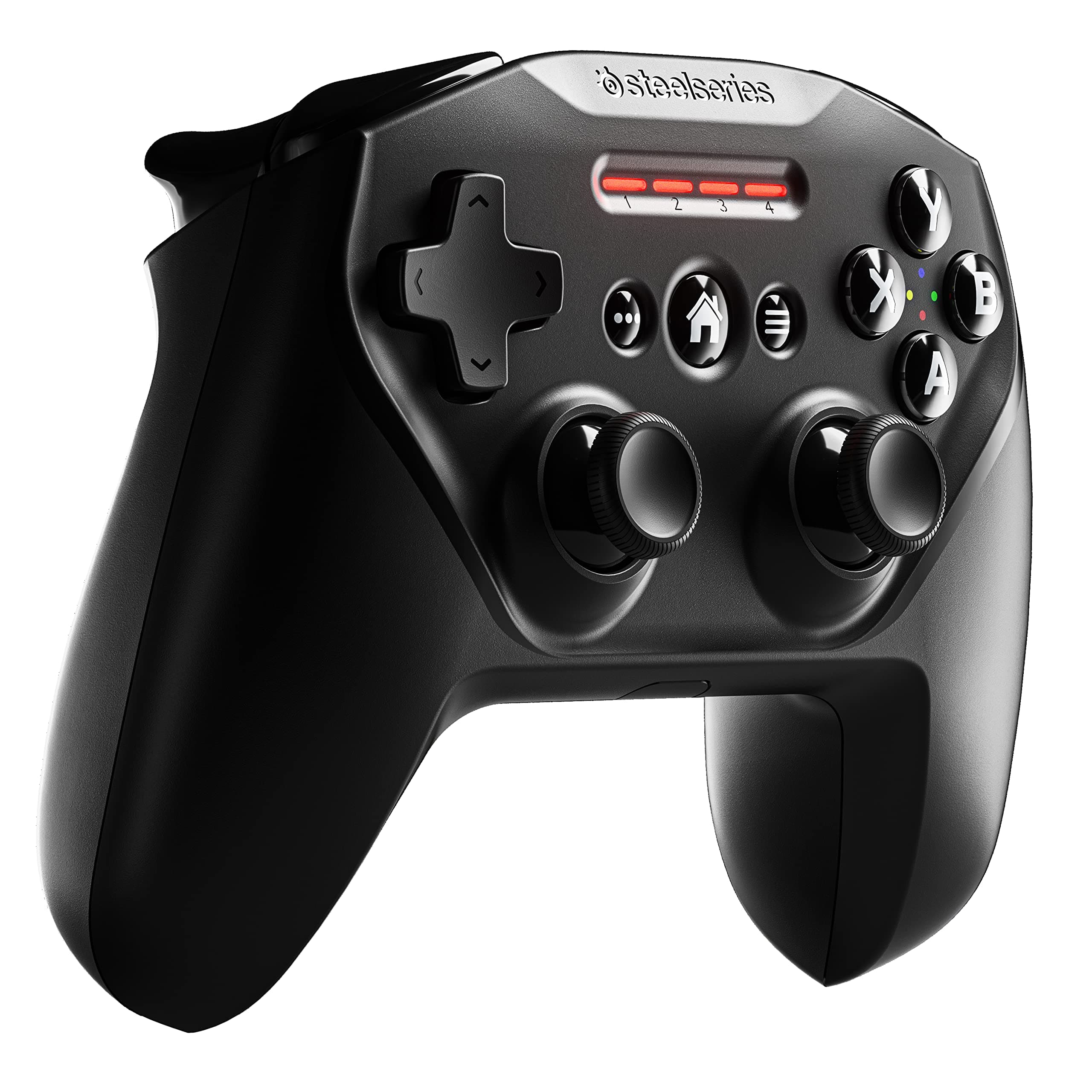 SteelSeries Nimbus+ Bluetooth Mobile Gaming Controller with iPhone Mount + Up to 4 Free Months of Apple Arcade, 50+ Hour Battery Life, Apple Licens...