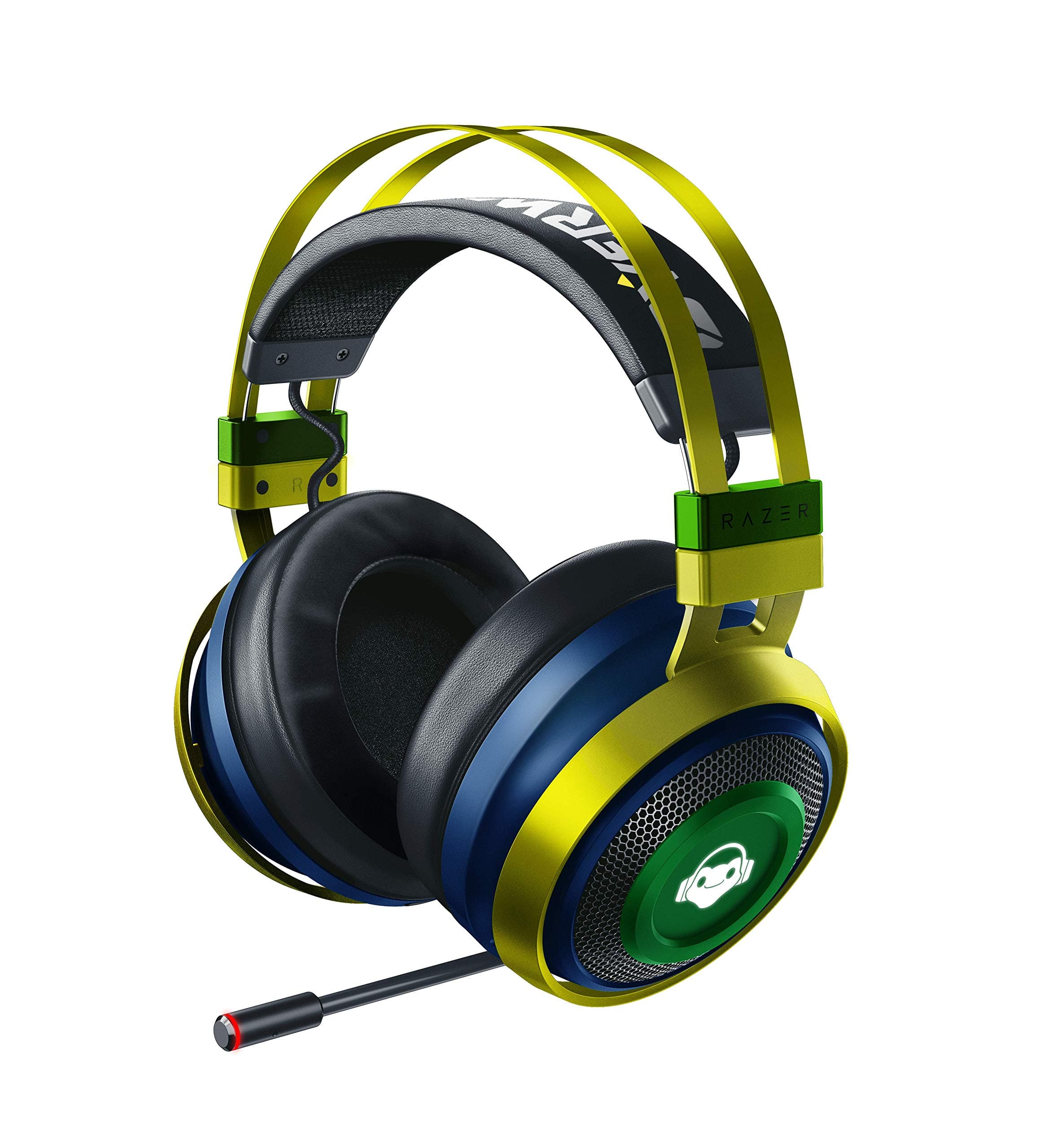 Razer Nari Ultimate Wireless 7.1 Surround Sound Gaming Headset: THX Audio & Haptic Feedback, Auto-Adjust Headband, Chroma RGB, Retractable Mic, for...