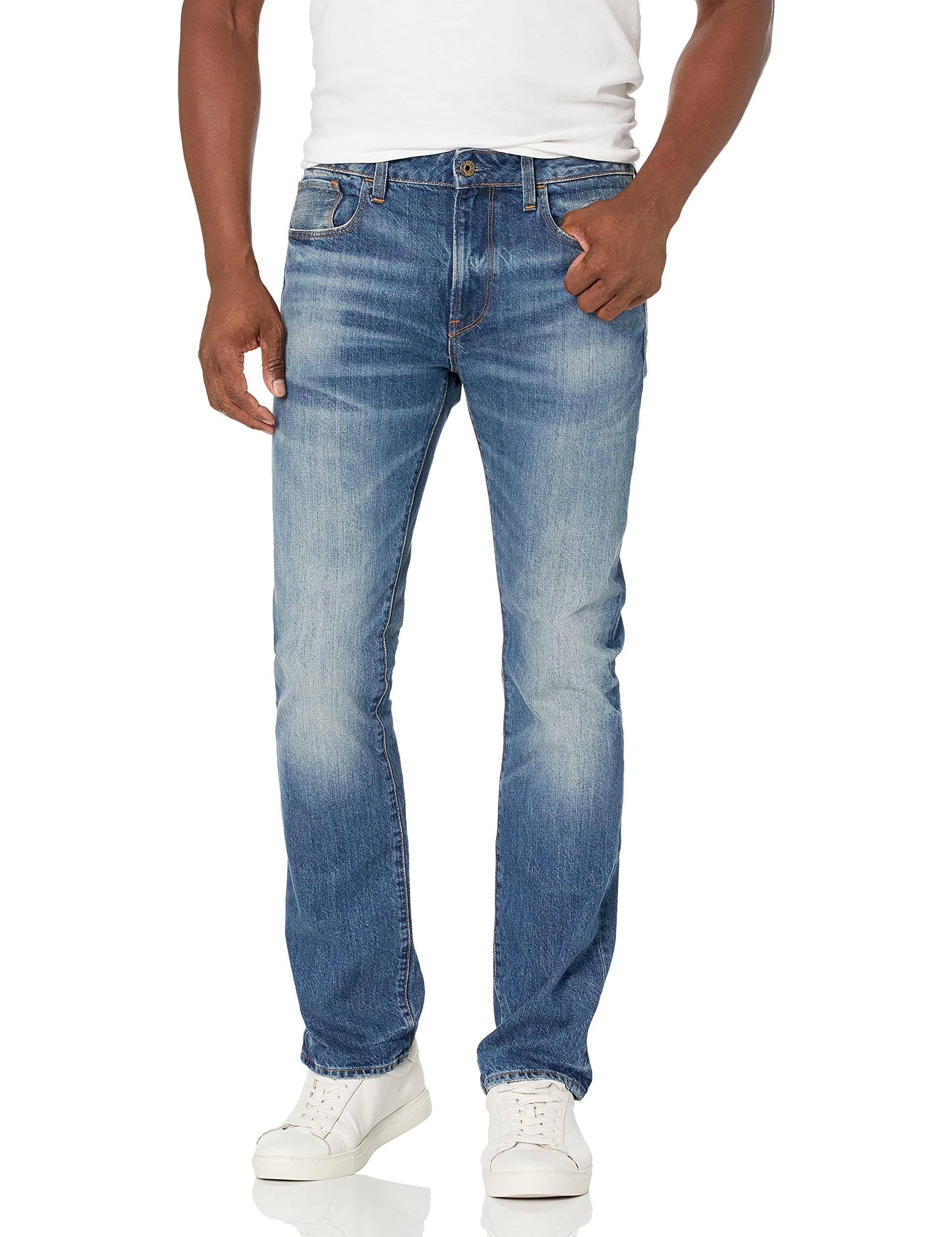 G-Star Raw Men's 3301 Deconstructed Slim Fit Jeans