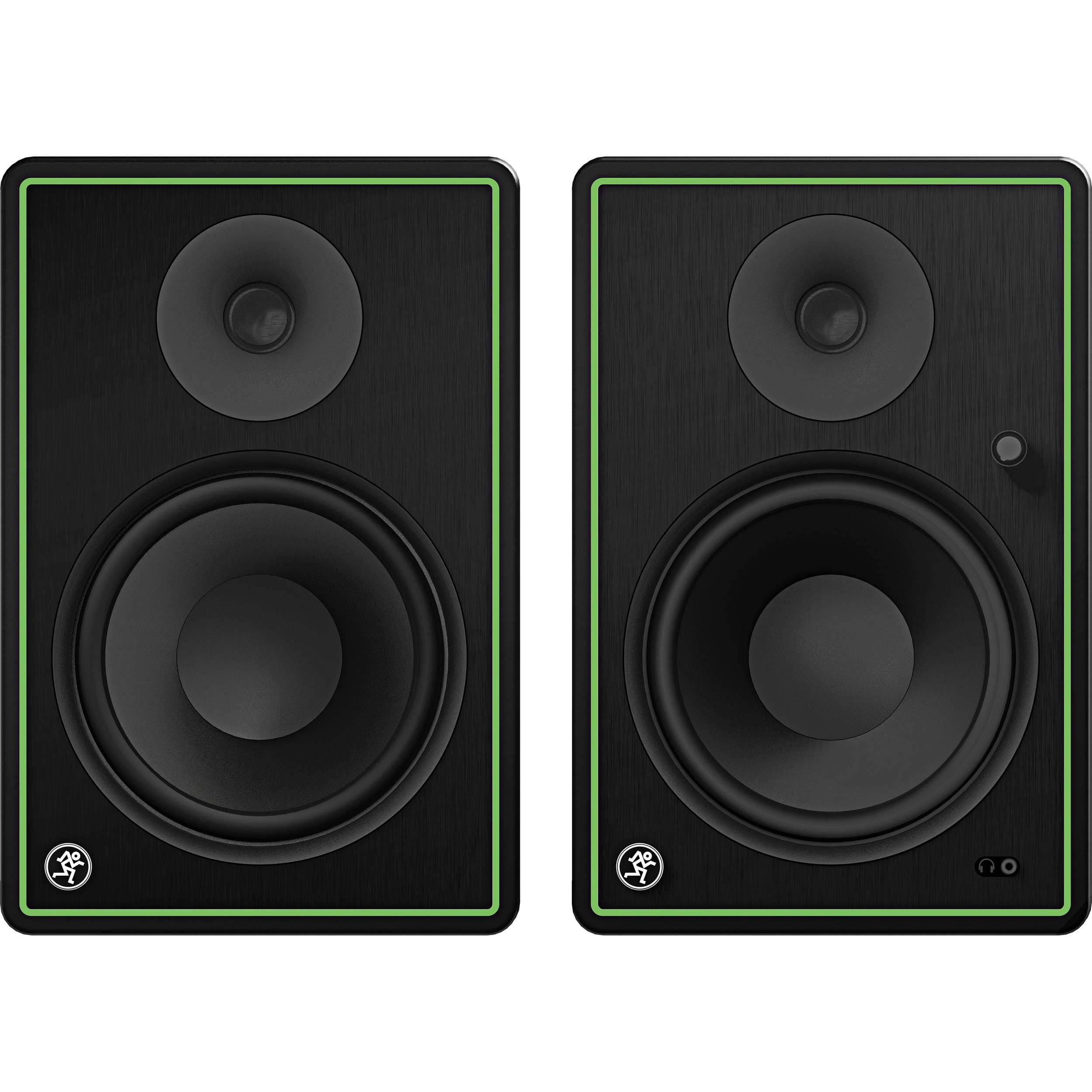 Mackie CR-X Series, 8-Inch Multimedia Monitors with Professional Studio-Quality Sound, Bluetooth and Front Panel Controls - Pair (CR8-XBT)