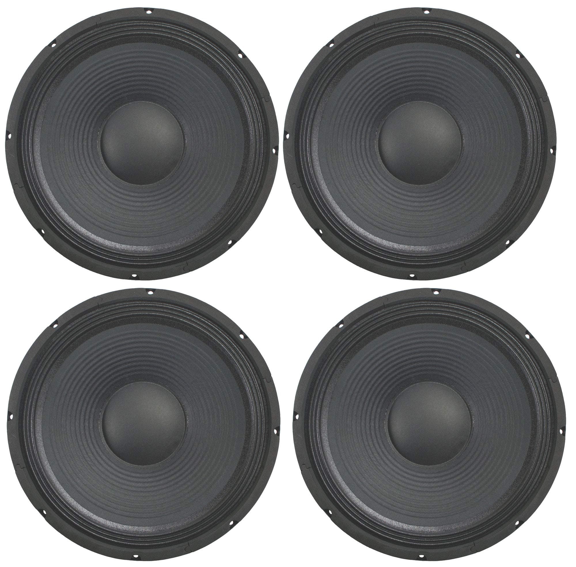 4x Harmony HA-P12WS8 Replacement 12" Pro PA 500W Sub/Speaker 8 Ohm Woofer
