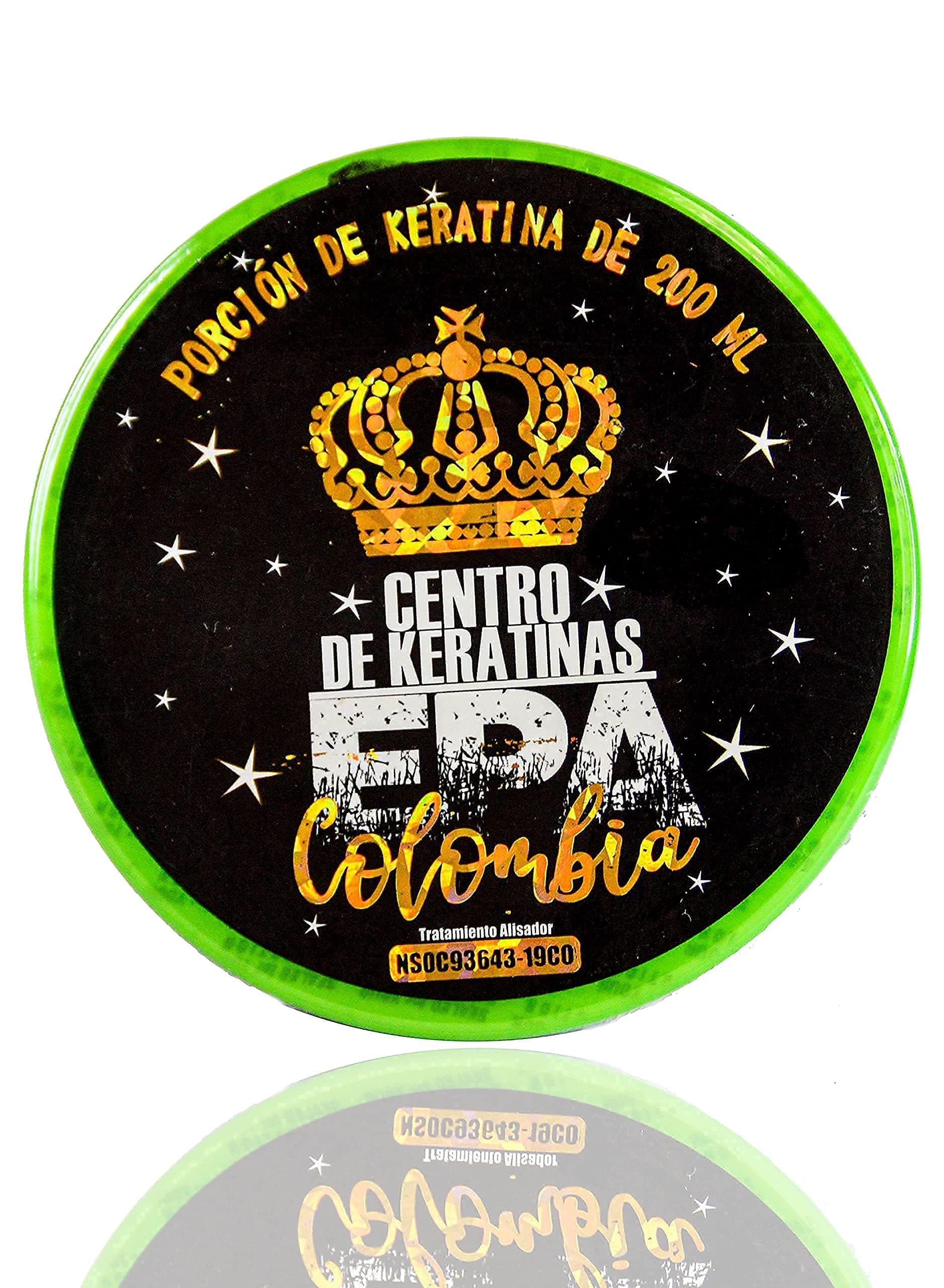 EPA COLOMBIA KERATINA Minicombo Set, Shampoo. Conditioner, Brush, Keratin 200ML, Thermal protector spray, KERATINA EPA COLOMBIA Minicombo Todo Tipo...