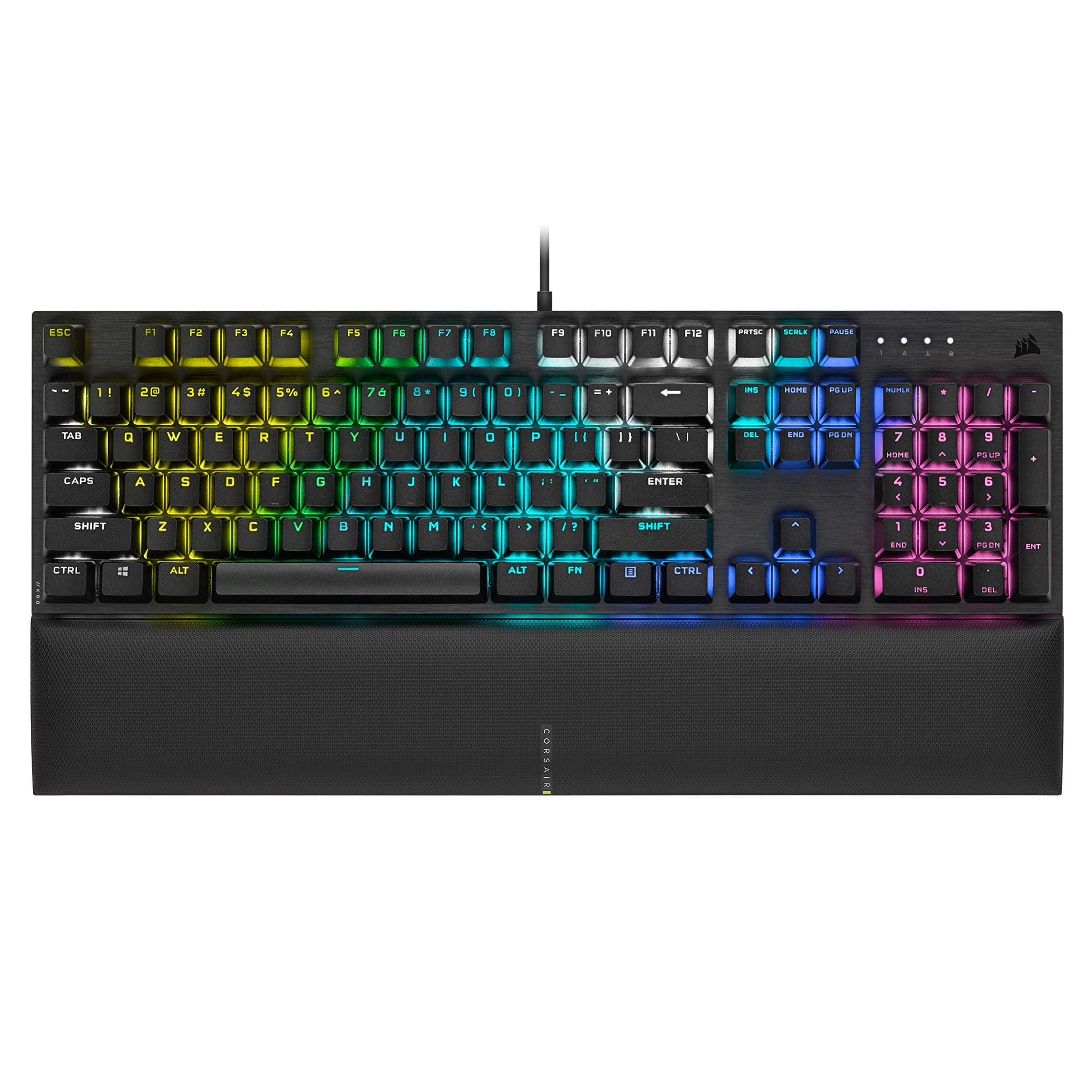 Corsair K60 RGB Pro SE Mechanical Gaming Keyboard - CHERRY Mechanical Keyswitches - Durable Aluminum Frame - Customizable Per-Key RGB Backlighting ...