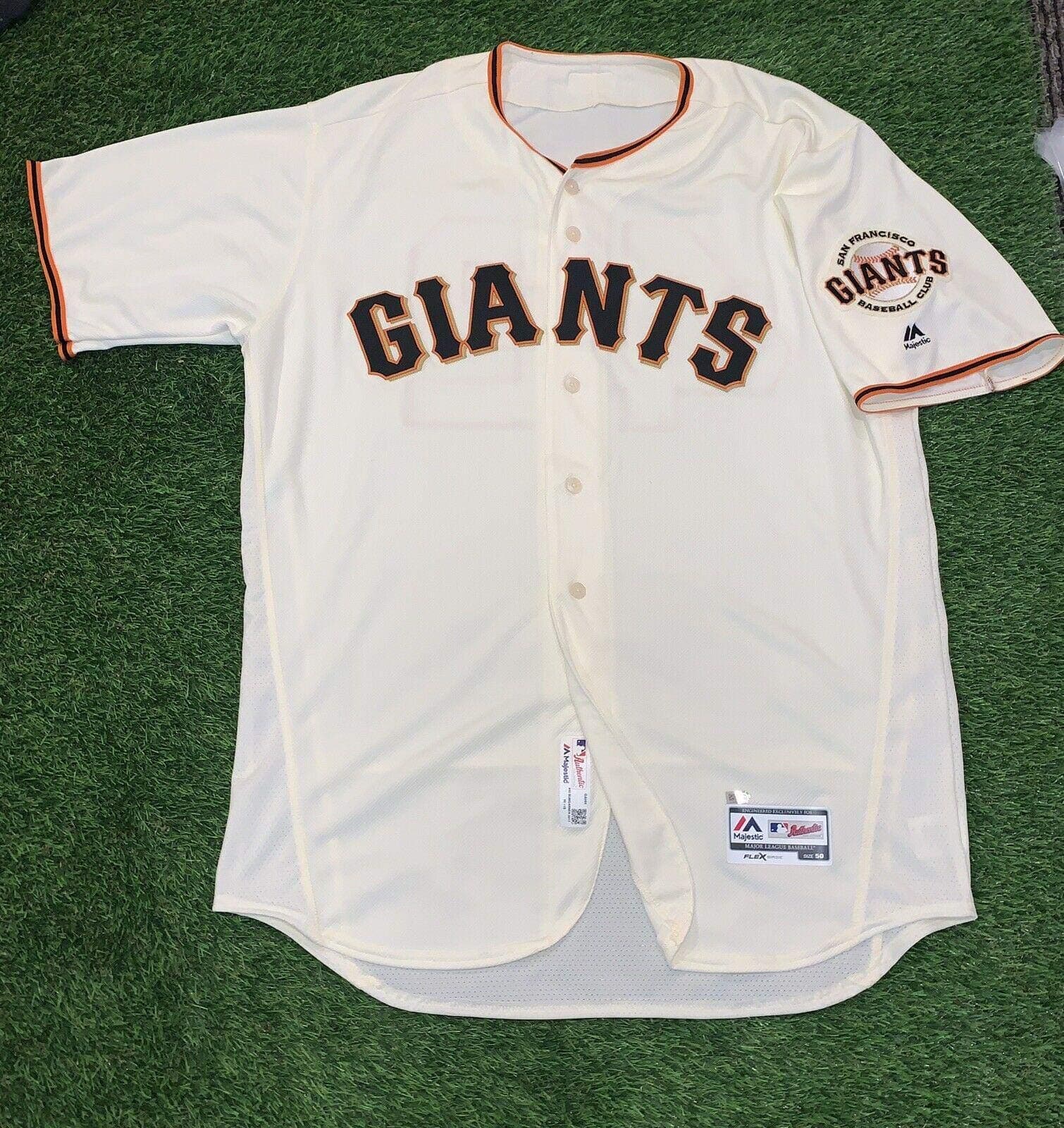 Madison Bumgarner San Francisco Giants Game Used Jersey 2017 MLB Auth “JRD 42” - MLB Game Used Jerseys