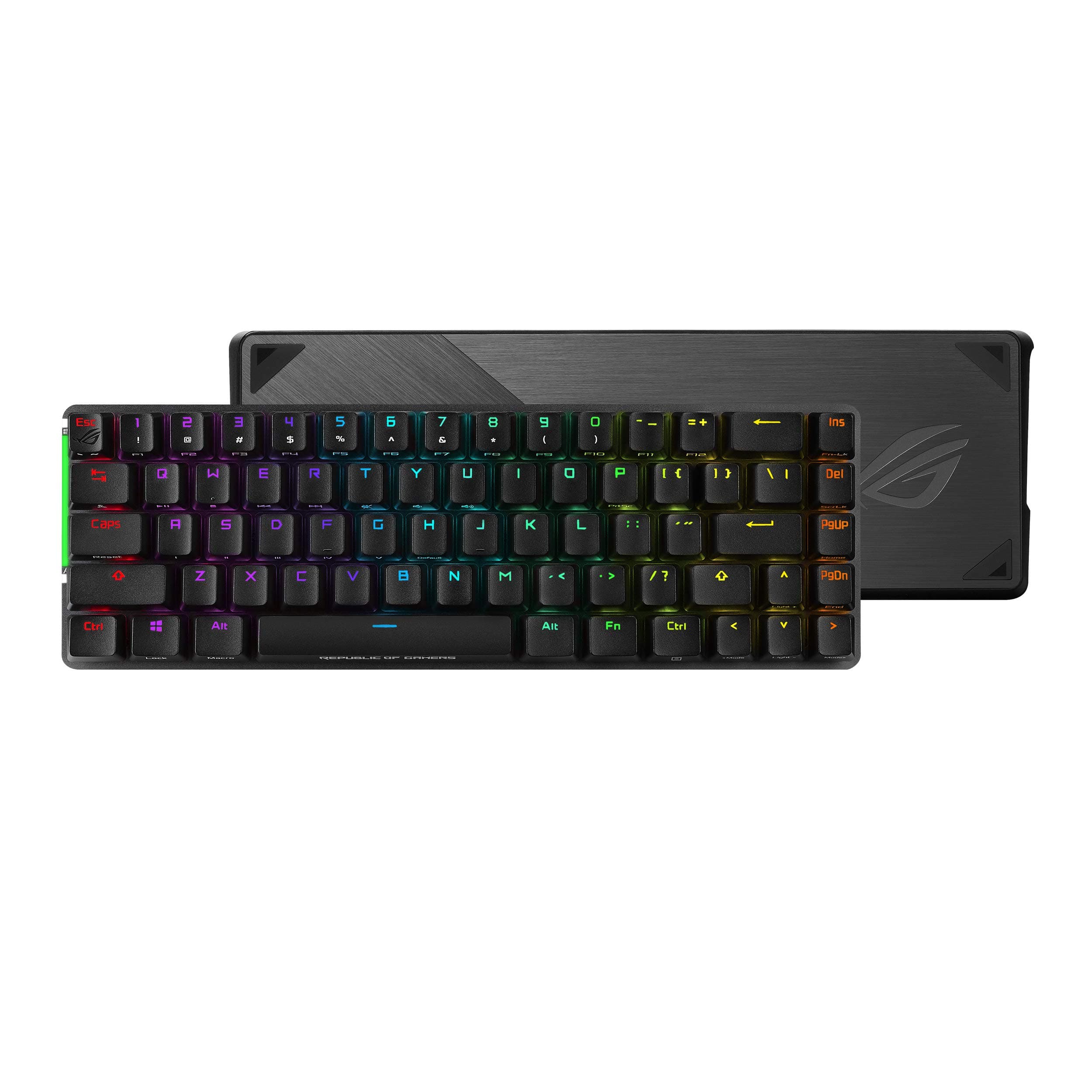 ASUS ROG Falchion Wireless 65% Mechanical Gaming Keyboard | 68 Keys, Aura Sync RGB, Extended Battery Life, Interactive Touch Panel, PBT Keycaps, Ch...