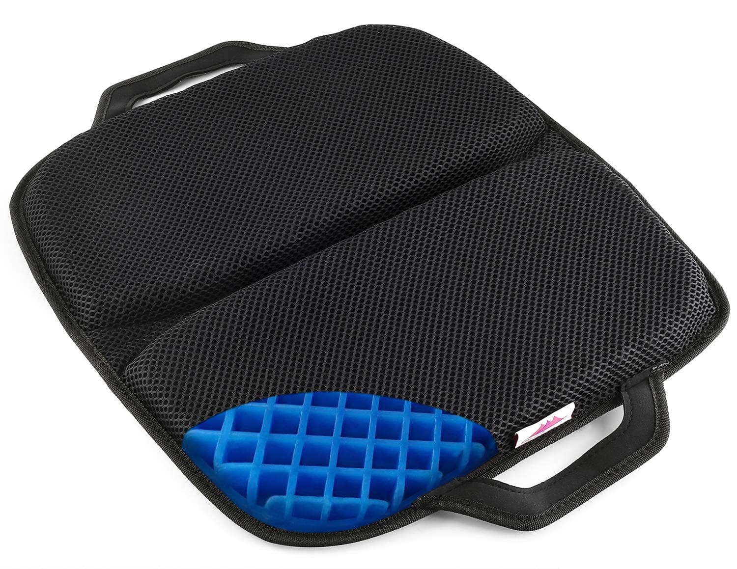 FOMI Premium All Gel Portable Seat Cushion | (15" x 17") | Comfortable Orthopedic Pad for Car, Office Chair, Wheelchair, Plane, or Home | P...