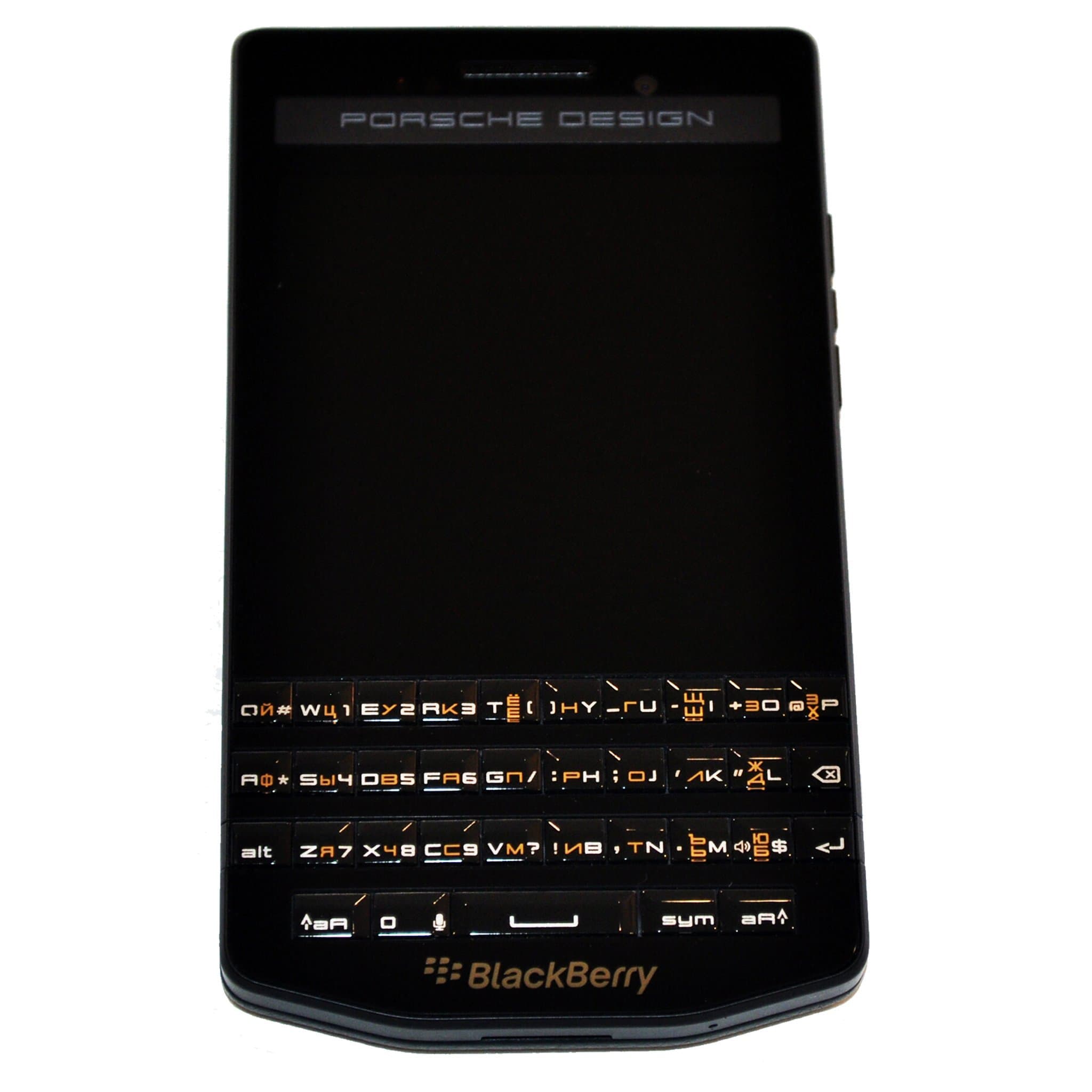 BlackBerry Porsche Design P'9983 RHB121LW 64GB with English QWERTY + CYRILLIC Keyboard - (GSM Only, No CDMA) International Version with No Warr...