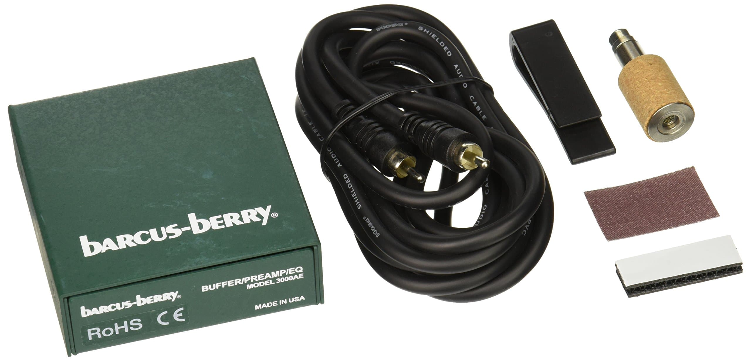 Barcus Berry 6100 Electret Microphone with 3000 AE Pre-Amplifier