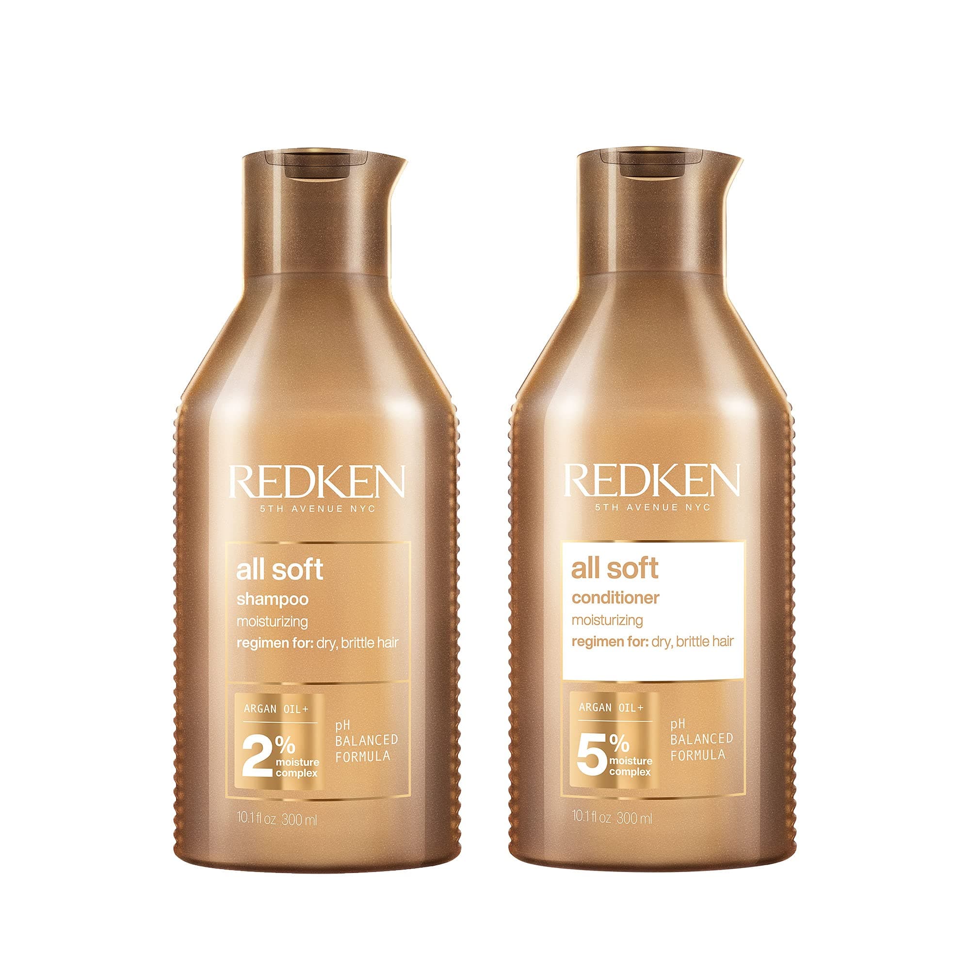 Redken All Soft Conditioner | For Dry/Brittle Hair | Moisturizes & Provides Intense Softness | With Argan Oil