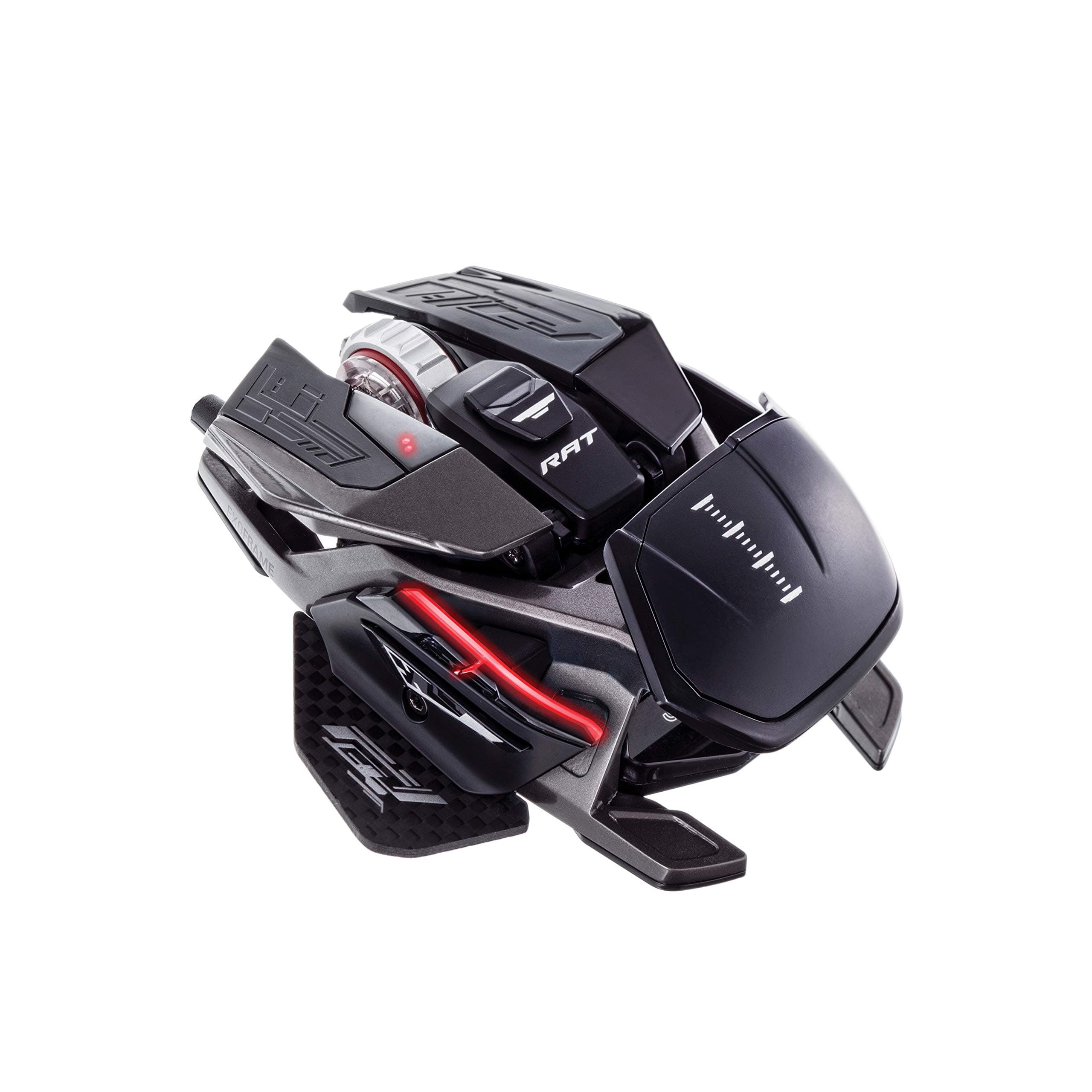 Mad Catz The Authentic R.A.T. PRO X3 wired Gaming Mouse - 16000DPI - 3 Scroll Wheel Ring Options – With extra accessories - On-board memory for 10 ...