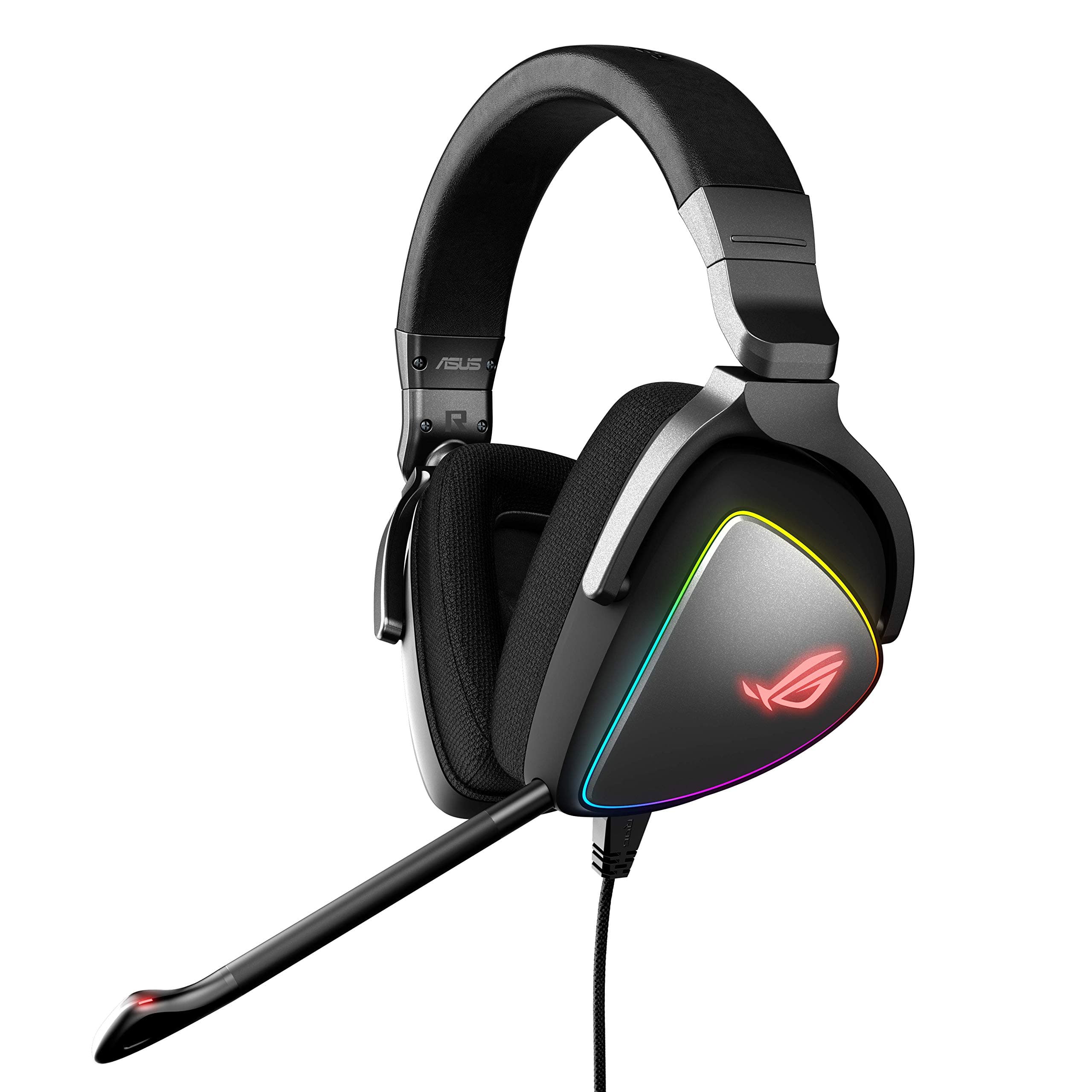 ASUS Gaming Headset ROG DELTA | Headset with Mic and Hi-Res ESS Quad-DAC | Compatible Gaming Headphones for PC, Mac, PS4, Xbox One | Aura Sync RGB ...