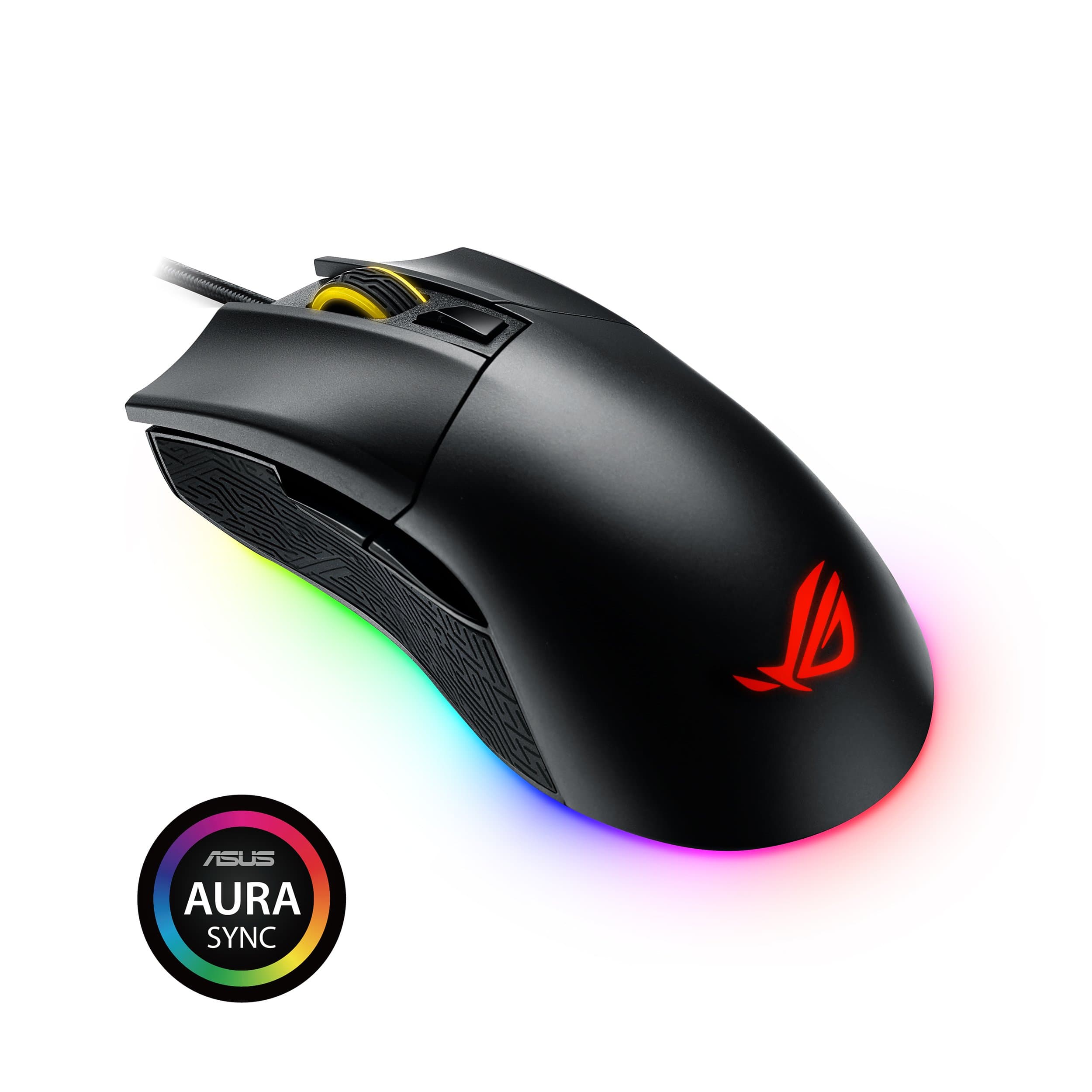 ASUS ROG Gladius II Origin Wired USB Optical Ergonomic FPS Gaming Mouse featuring Aura Sync RGB, 12000 DPI Optical, 50G Acceleration, 250 IPS senso...