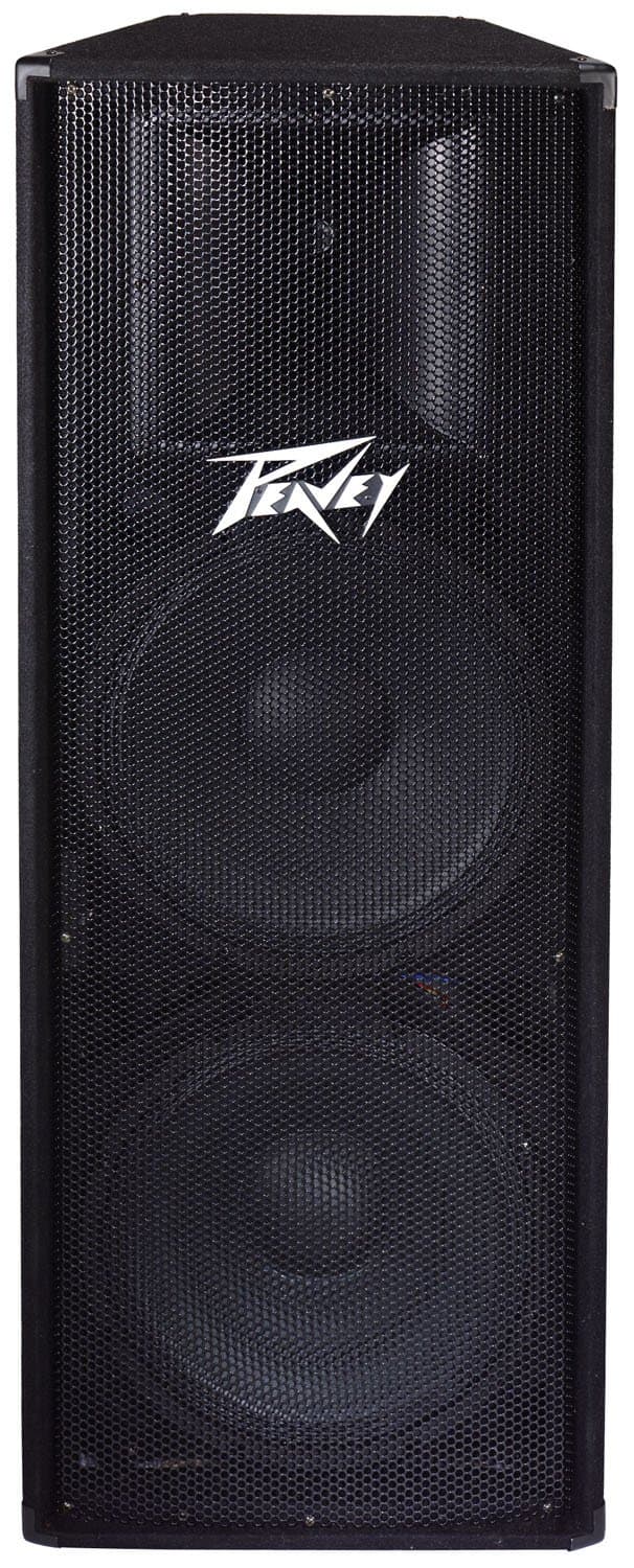 Peavey PV215 PA Speaker Cabinet, Two 15" woofers and a titanium compression driver