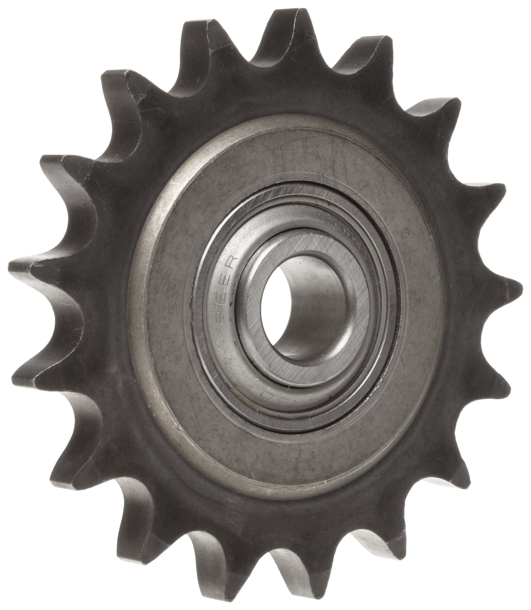 Martin Roller Chain Sprocket, Hardened Teeth, Idler, Type C Hub, Single Strand, 50 Chain Size, 0.625" Pitch, 17 Teeth, 0.625" Bore Dia., 3....