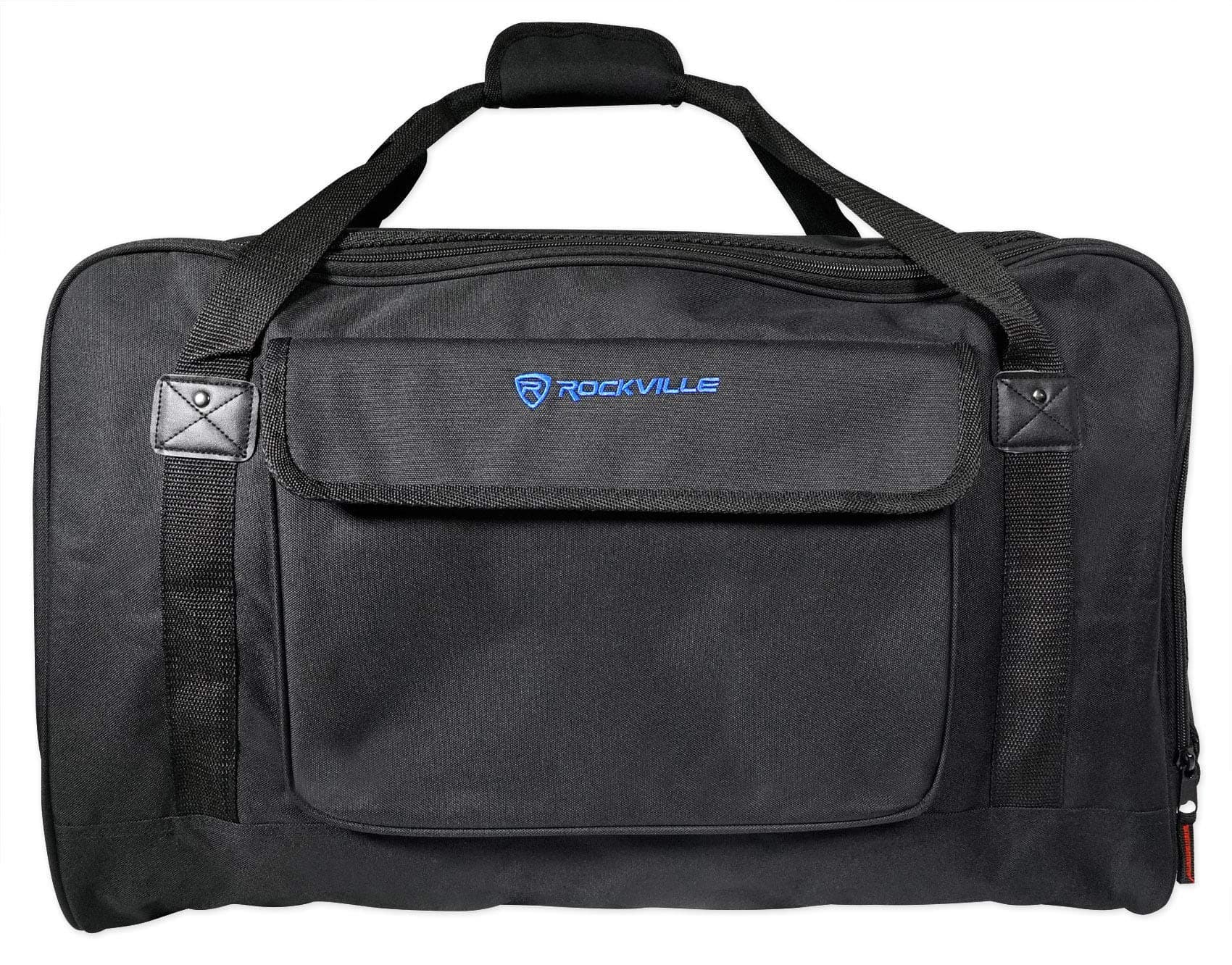 Rockville TB12 Lightweight Rugged Speaker Bag Carry Case for 12" DJ PA Speakers