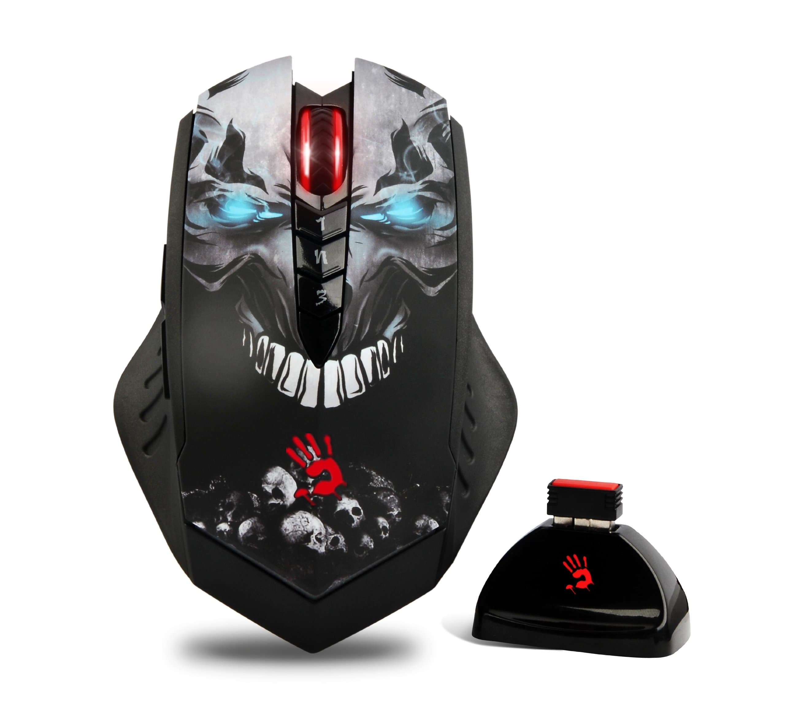 R8 Ultra-Core Wireless Gaming Mouse with Light Strike (LK) Optical Switch & Scroll Wheel - 8 Programmable Buttons and Advanced Macro