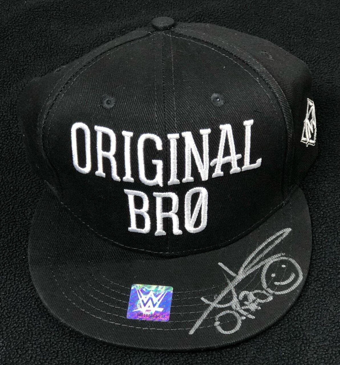 Matt Riddle Signed WWE NXT Original Bro Snapback Hat Broserweights - Autographed UFC Miscellaneous Products