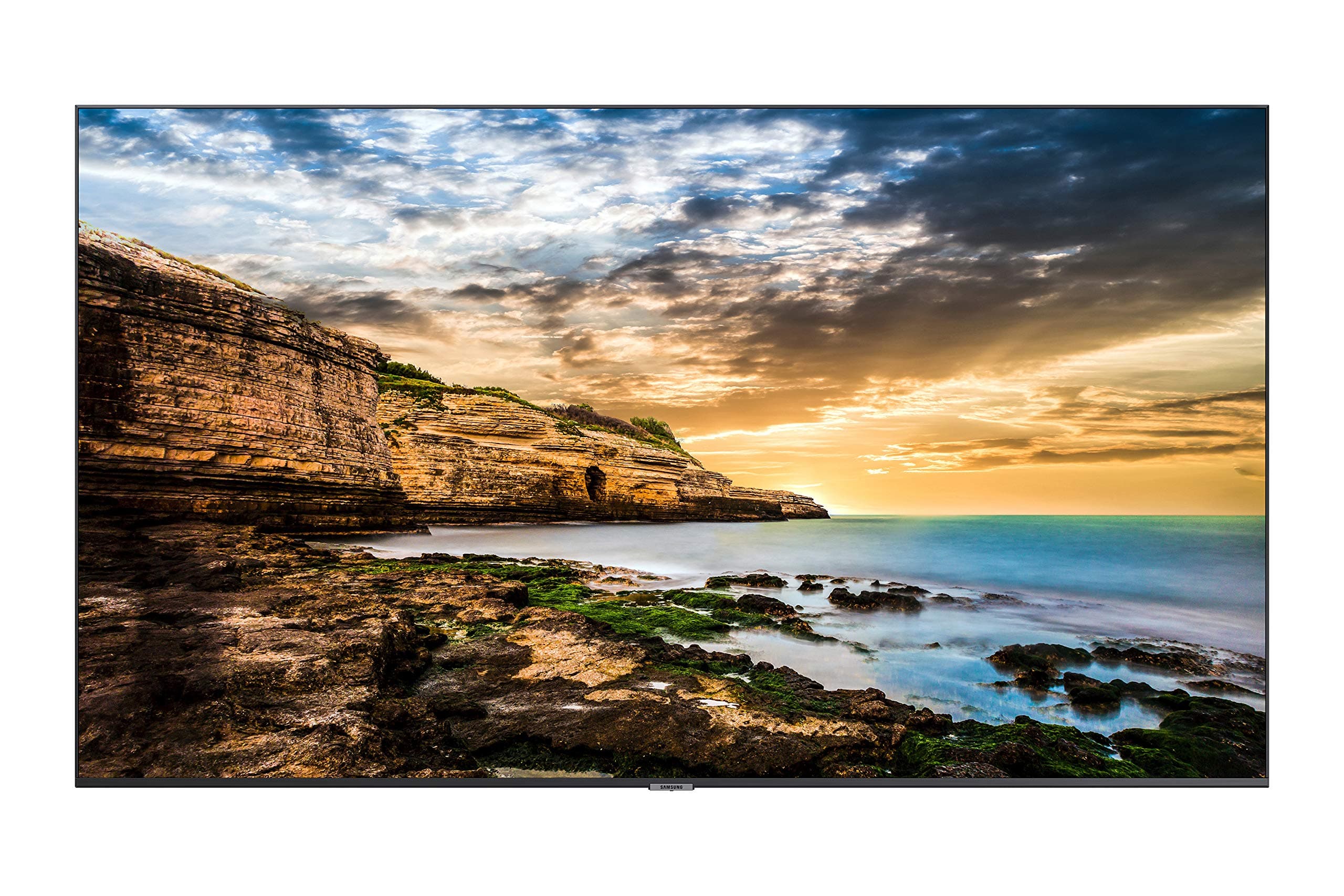 Samsung Business QE50T 50-inch 4K UHD 3840x2160 LED Commercial Signage Display, HDMI, USB, Speakers, 3-Yr Wrnty, 16/7 Operation, 300 nit (LH50QETEL...