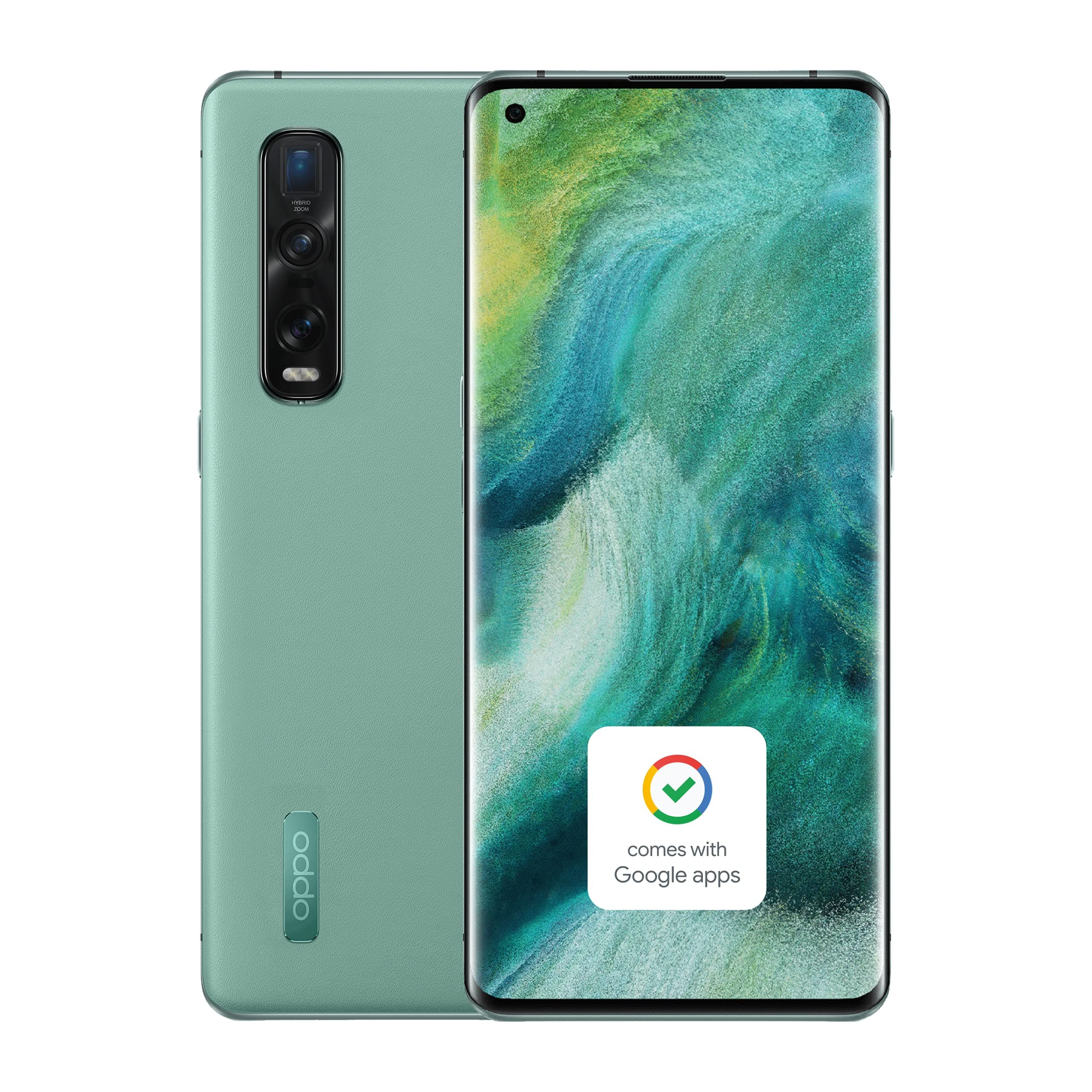 OPPO Find X2 Pro (5G) CPH2025 Limited Edition Single-SIM 512GB ROM + 12GB RAM Factory Unlocked Android Smartphone (Bamboo Green) - International Ve...