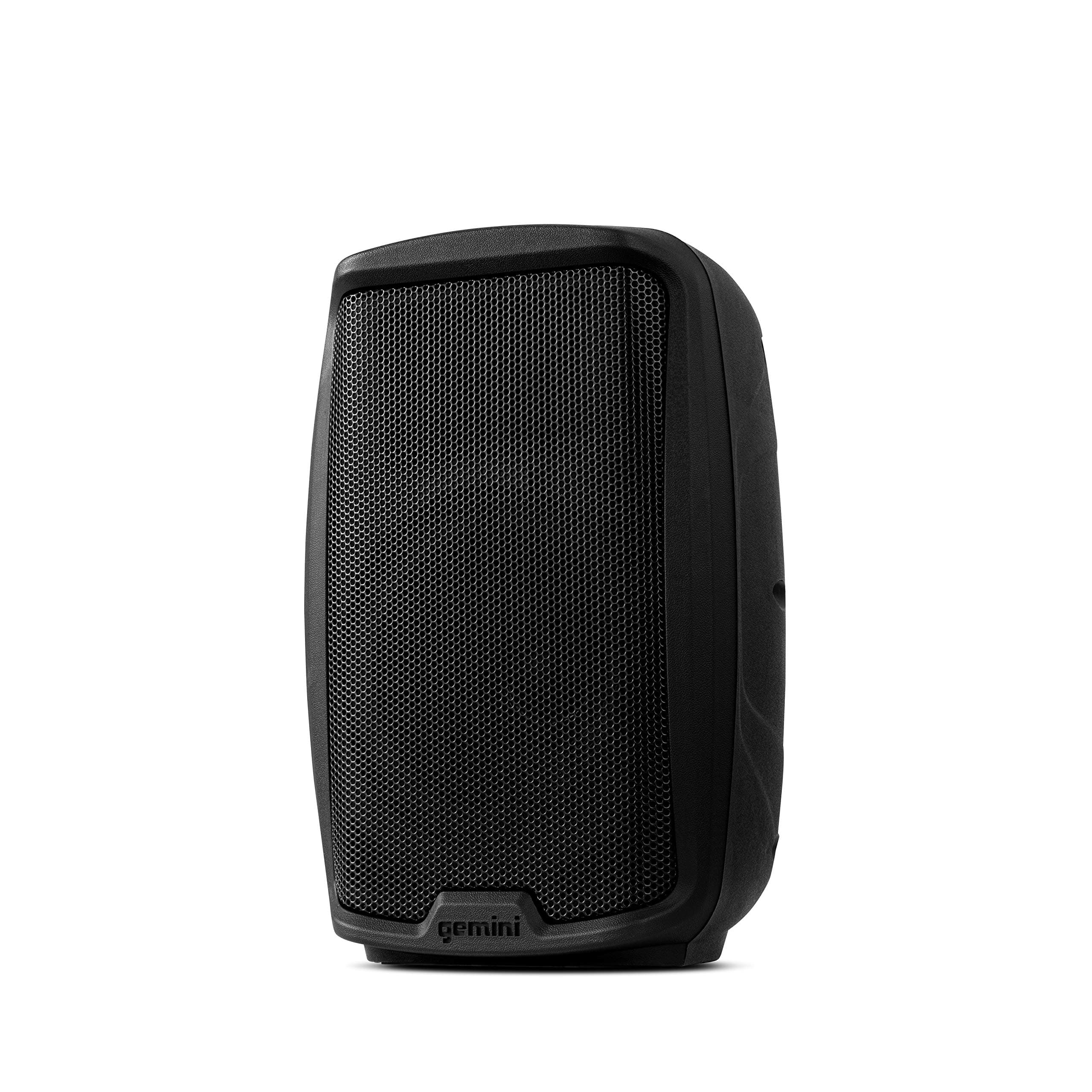 Gemini Sound AS-2108P Amplified 2-Channel PA Monitor DJ System, 8" Inch Woofer 500W Watts Power Speakers with XLR Input/Output, 2 x 1/4" In...
