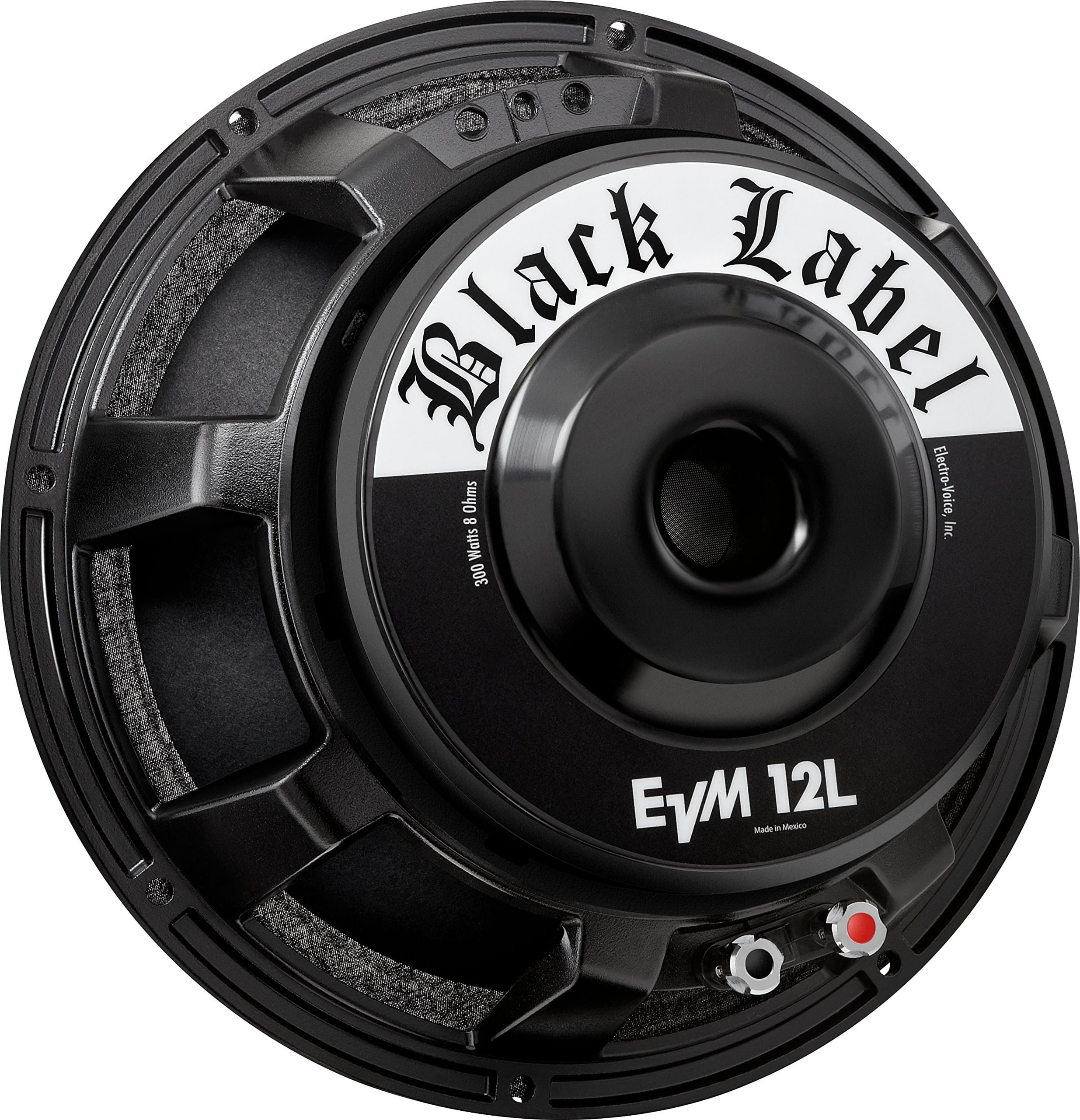 Electro-Voice EVM12L BlackLabel 12" Zakk Wylde Signature Guitar Speaker, 300 Watts at 8 Ohms