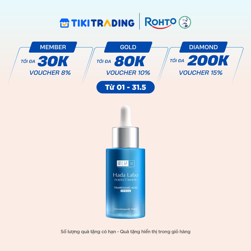 Serum dưỡng trắng Hada Labo Perfect White Tranexamic Acid 2 30ml