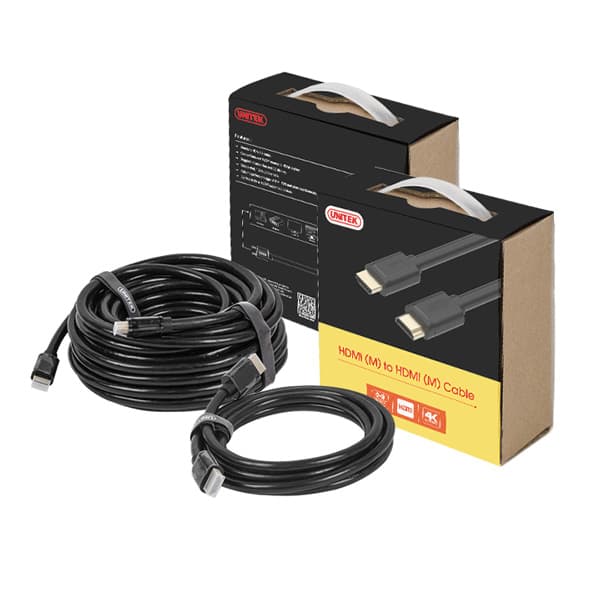 Dây Cáp HDMI UNITEK 5 Mét & 10 Mét Y-C140 - Hàng Chính Hãng - 5 Mét