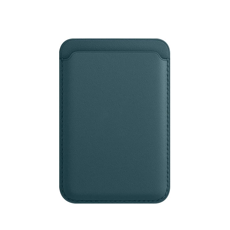 Ví Da Leather Wallet Hít Từ Tính Kai Dành Cho Các Dòng iPhone- Hàng chính hãng - Green