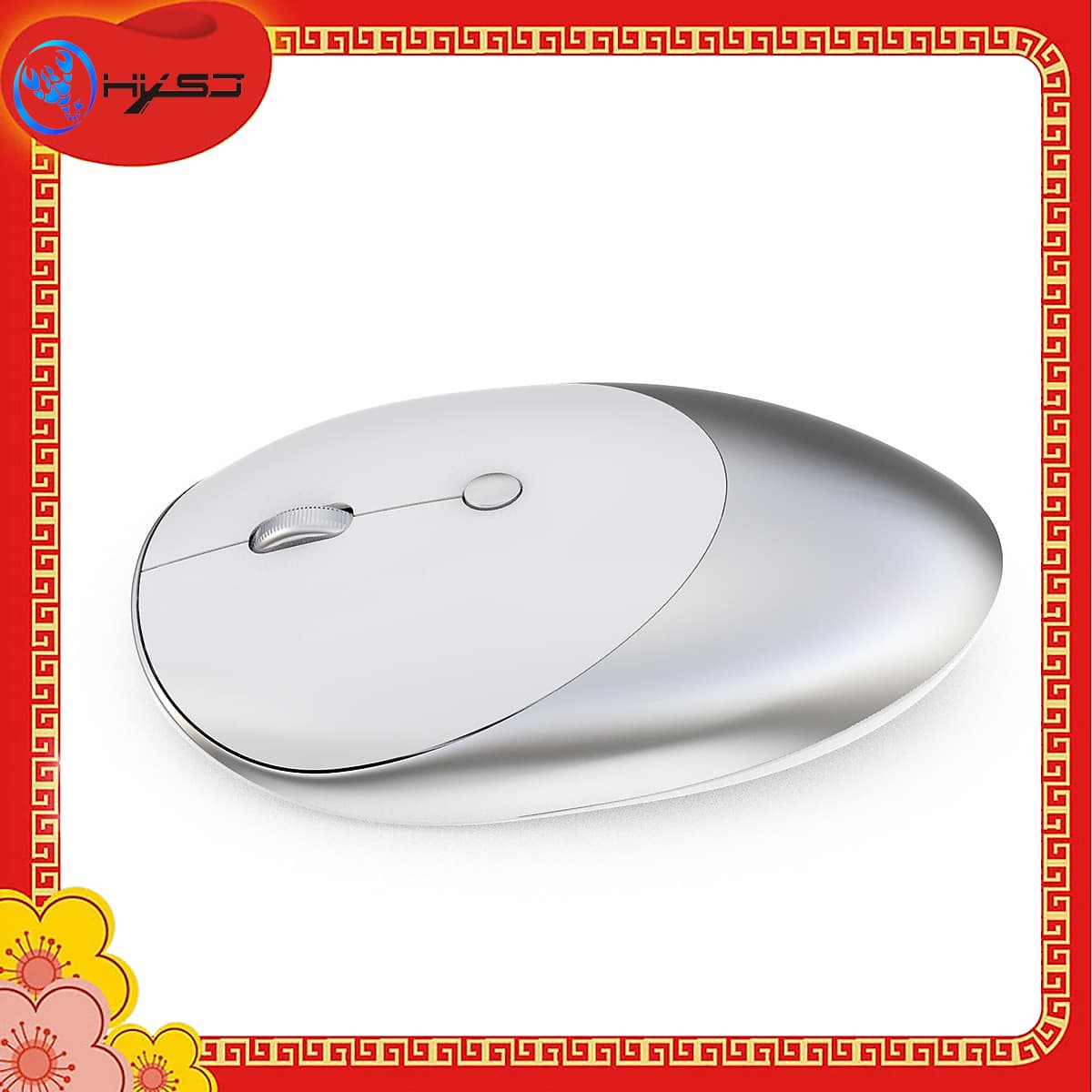 Chuột Bluetooth HXSJ T36 Ba Chế Độ Bluetooth 3.0  5.0  2.4G Chuột Không Dây Thiết Kế Không Gây Ồn 1600 DPI Quang Có Thể Sạc Lại Chuột Cho PC Máy Tính Xách Tay - Hàng chính hãng