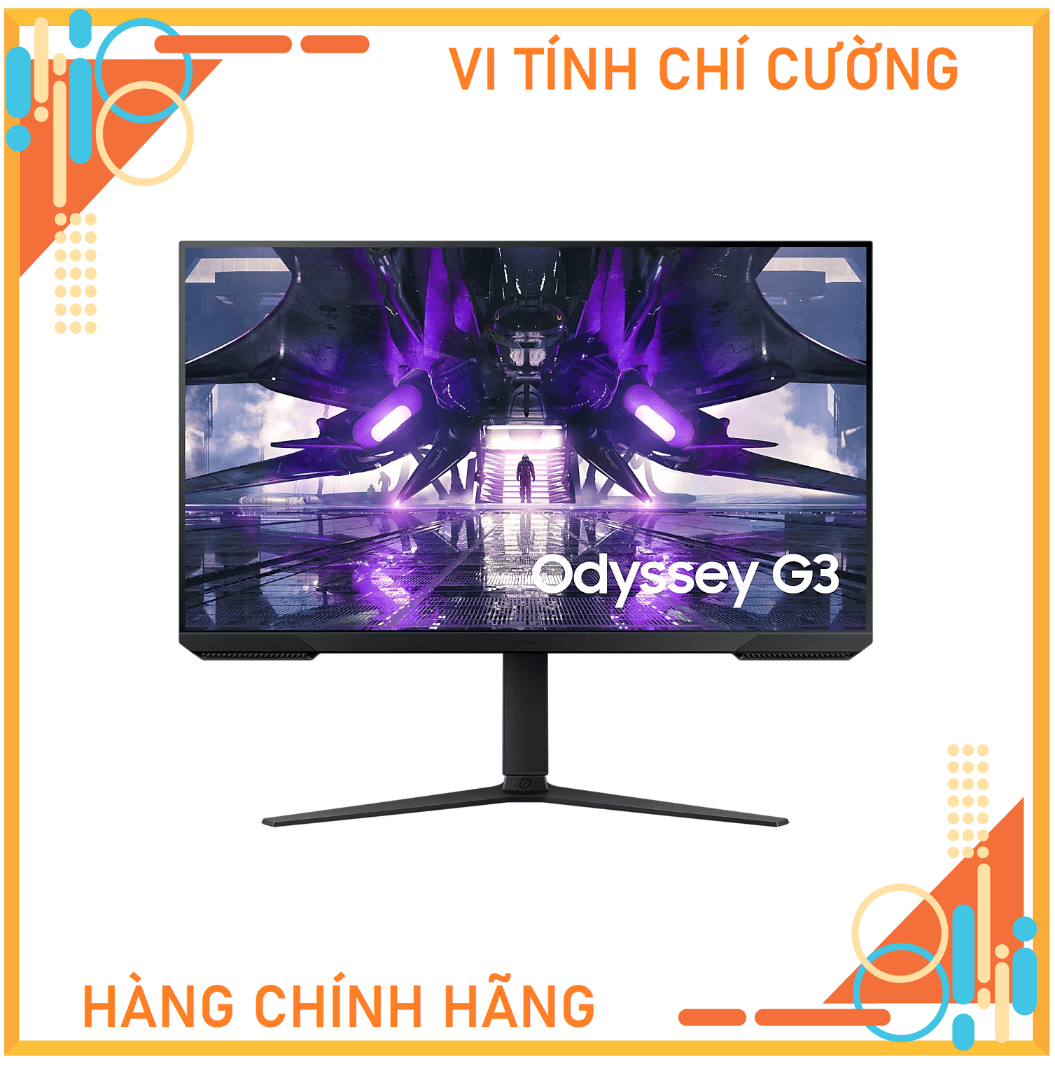 Màn Hình Gaming Samsung Odyssey G3 LS32AG320NEXXV 32 Inch FHDVA165Hz1msFree Sync - Hàng chính hãng