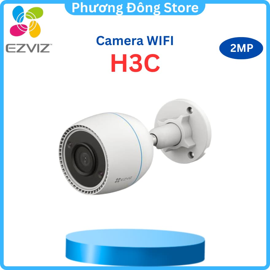 Camera IP Wifi Ngoài Trời EZVIZ C3TN 2MP Full HD 1080P Tích Hợp Mic Thu Âm - Chống Ngược Sáng - Hàng Chính Hãng - Camera  Thẻ Nhớ 64G