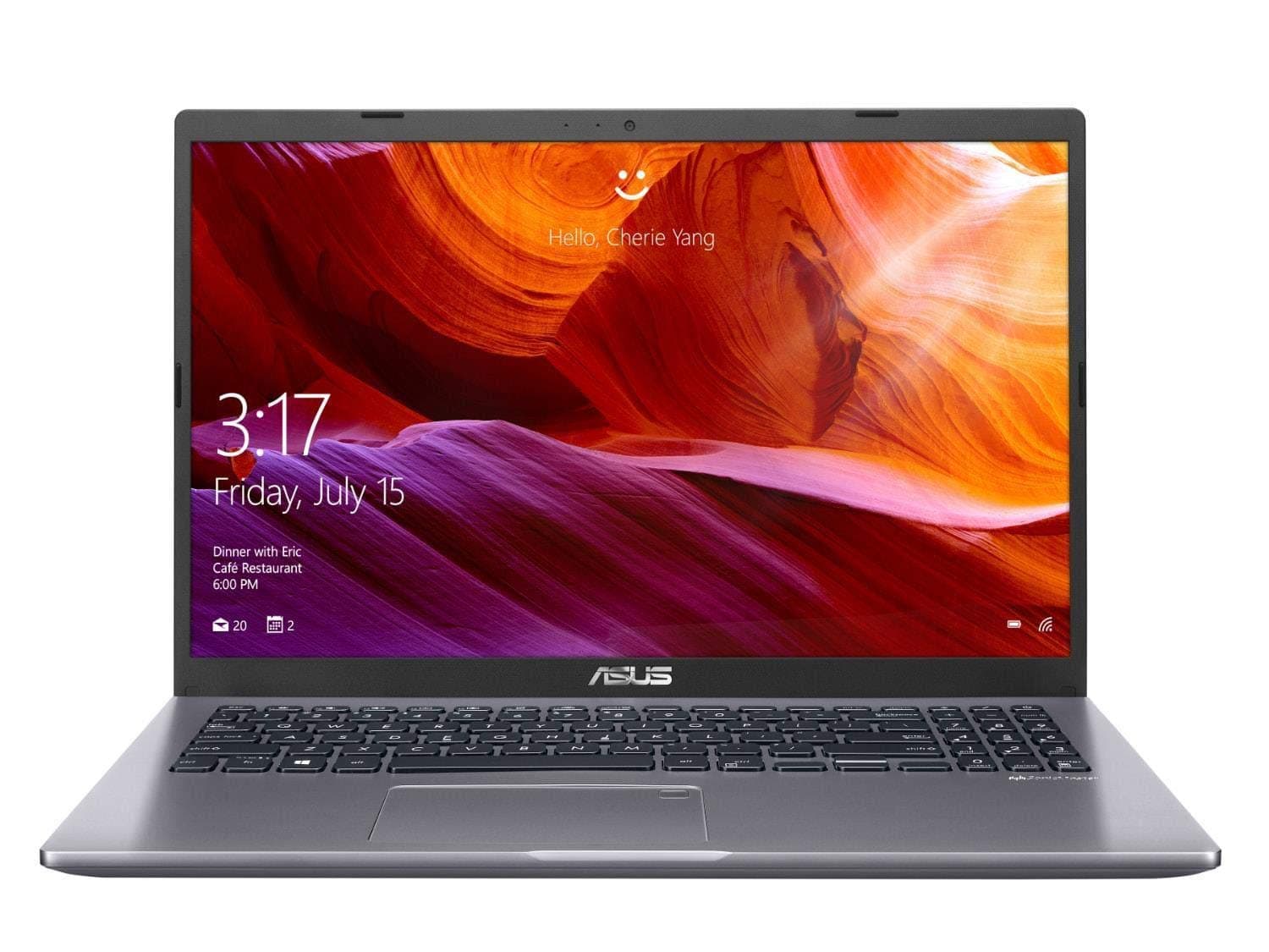 Laptop Asus VivoBook X515JA Core i3-1005G18GB256GB15.6HDWin 10Màu Xám Mới 100-Hàng Nhập Khẩu